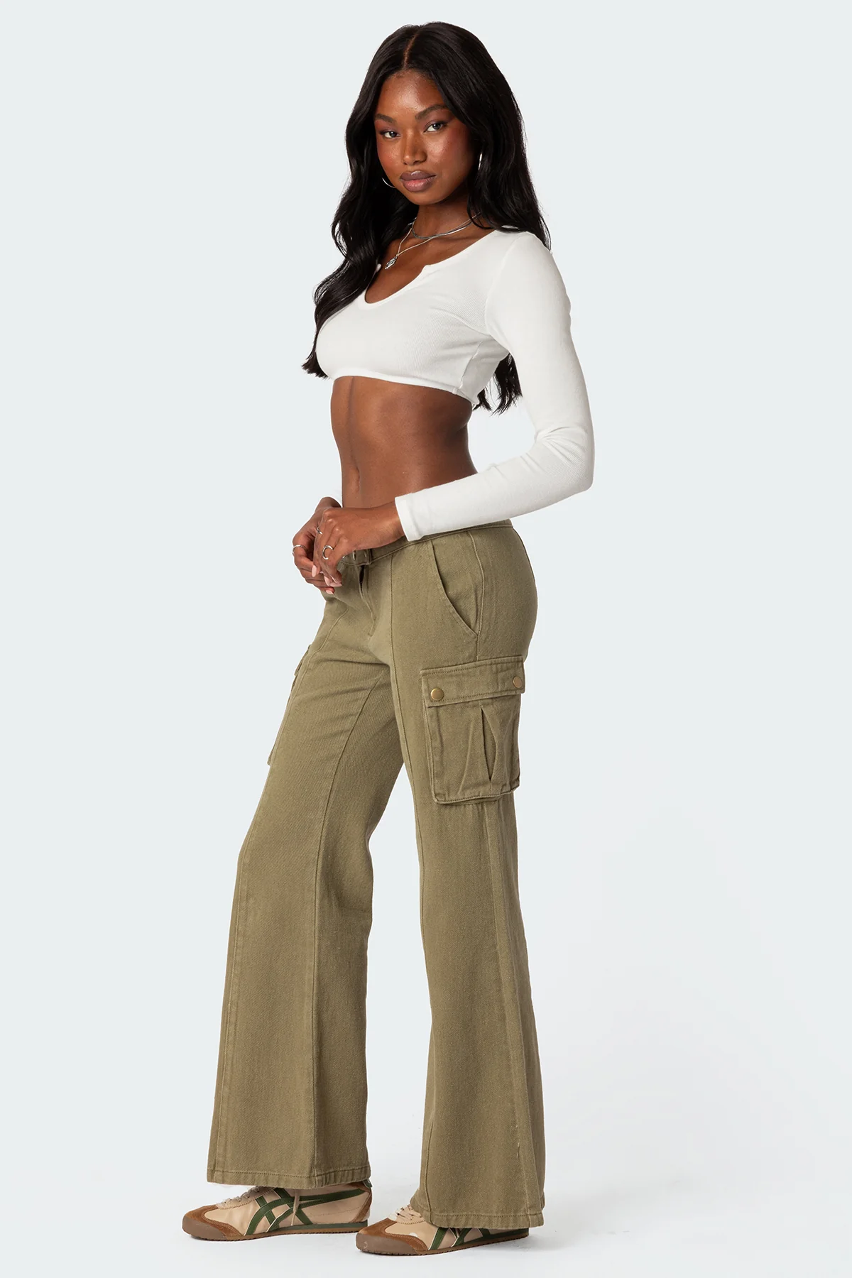 Romance Ribbed Crop Top - Image 5