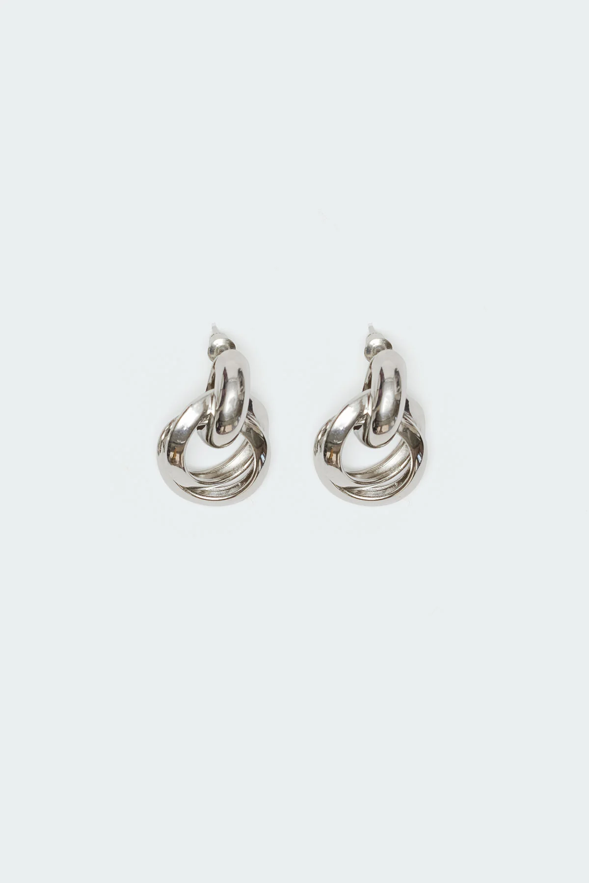Chunky Knot Earrings - Image 2