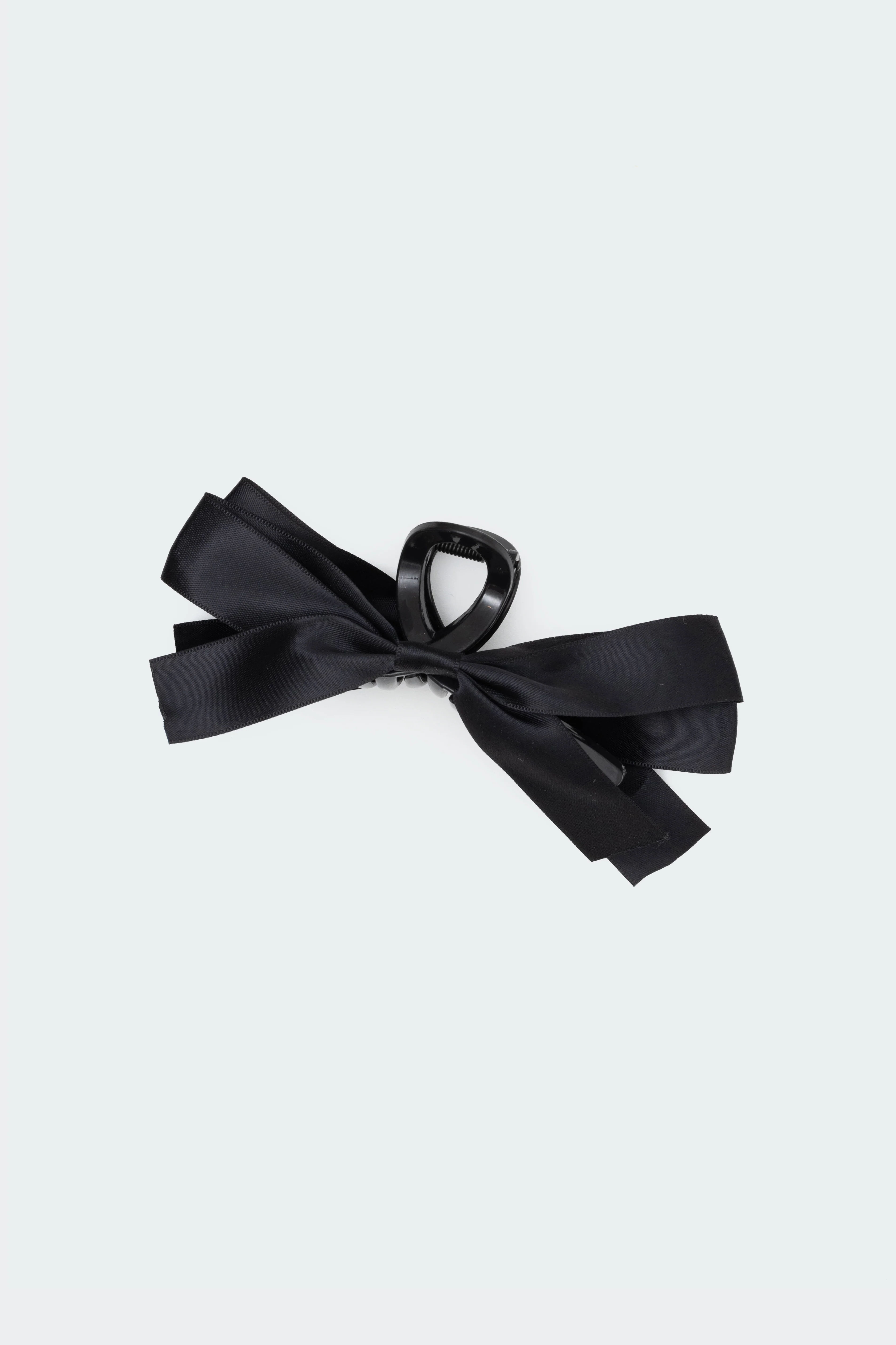 Satin Effect Bow Hair Clip - Image 2