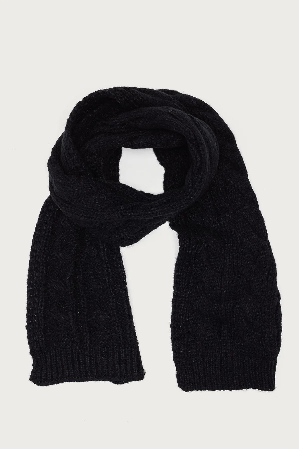 Cable Knit Scarf - Image 2
