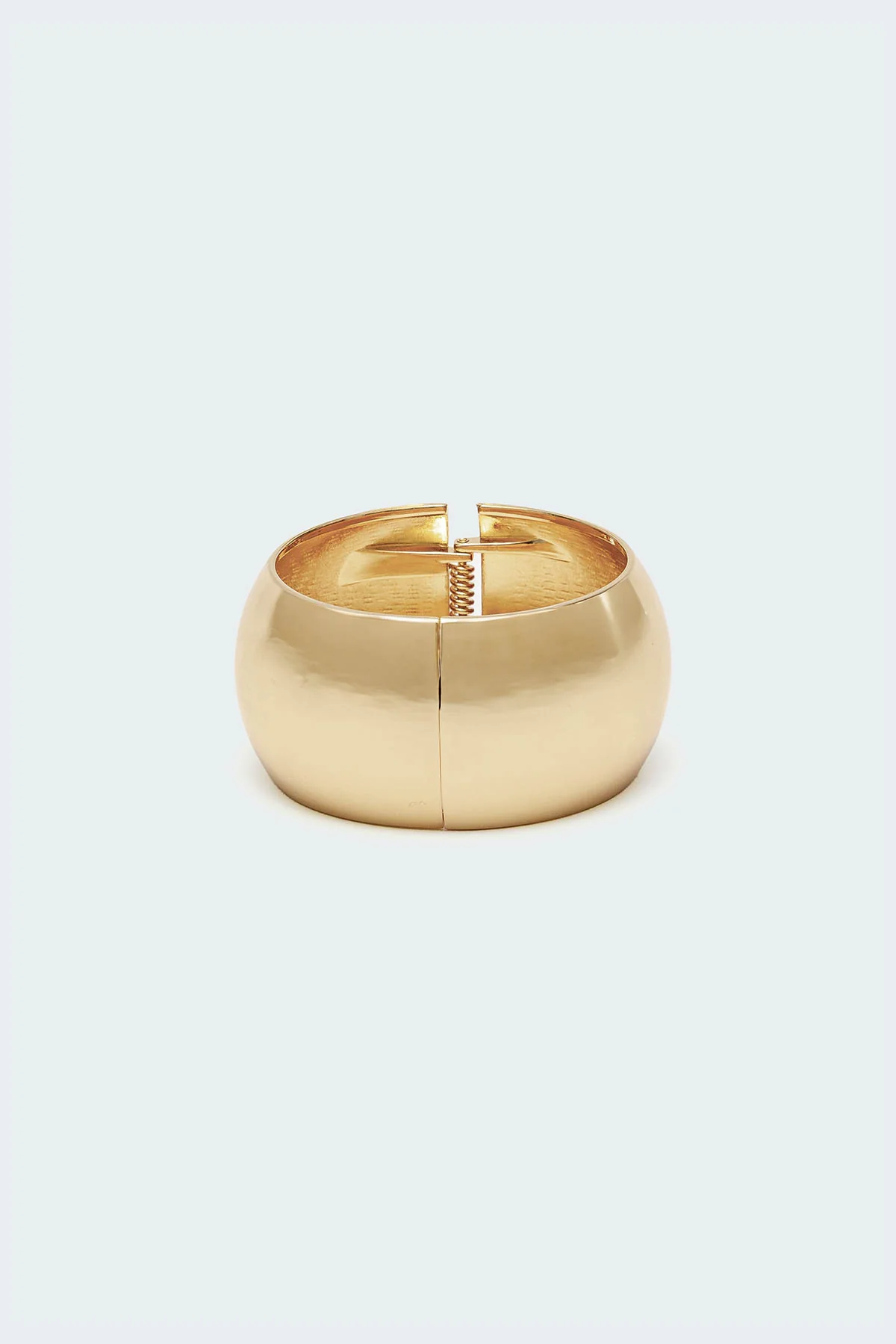 Curved Chunky Cuff Bracelet - Image 2