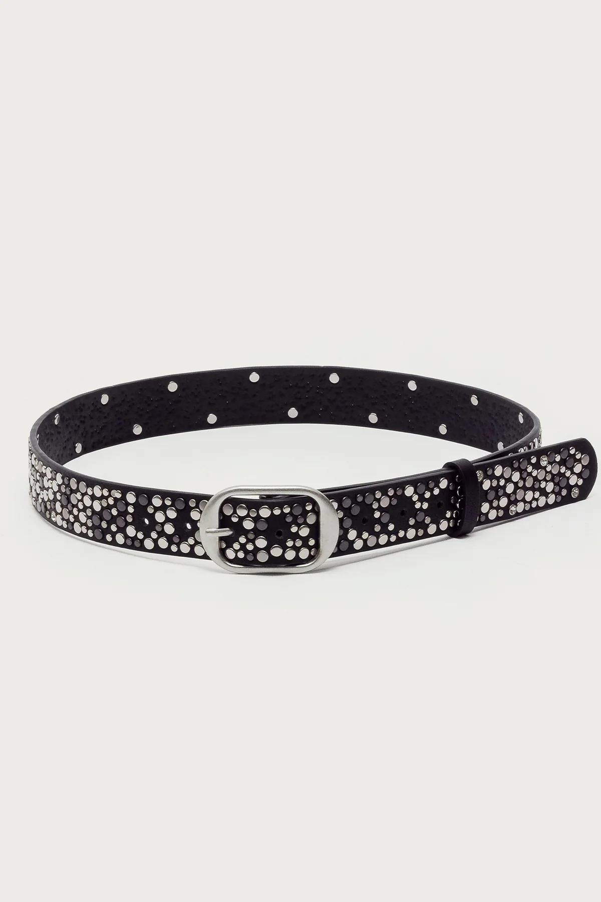 Zinia Studded Faux Leather Belt - Image 2