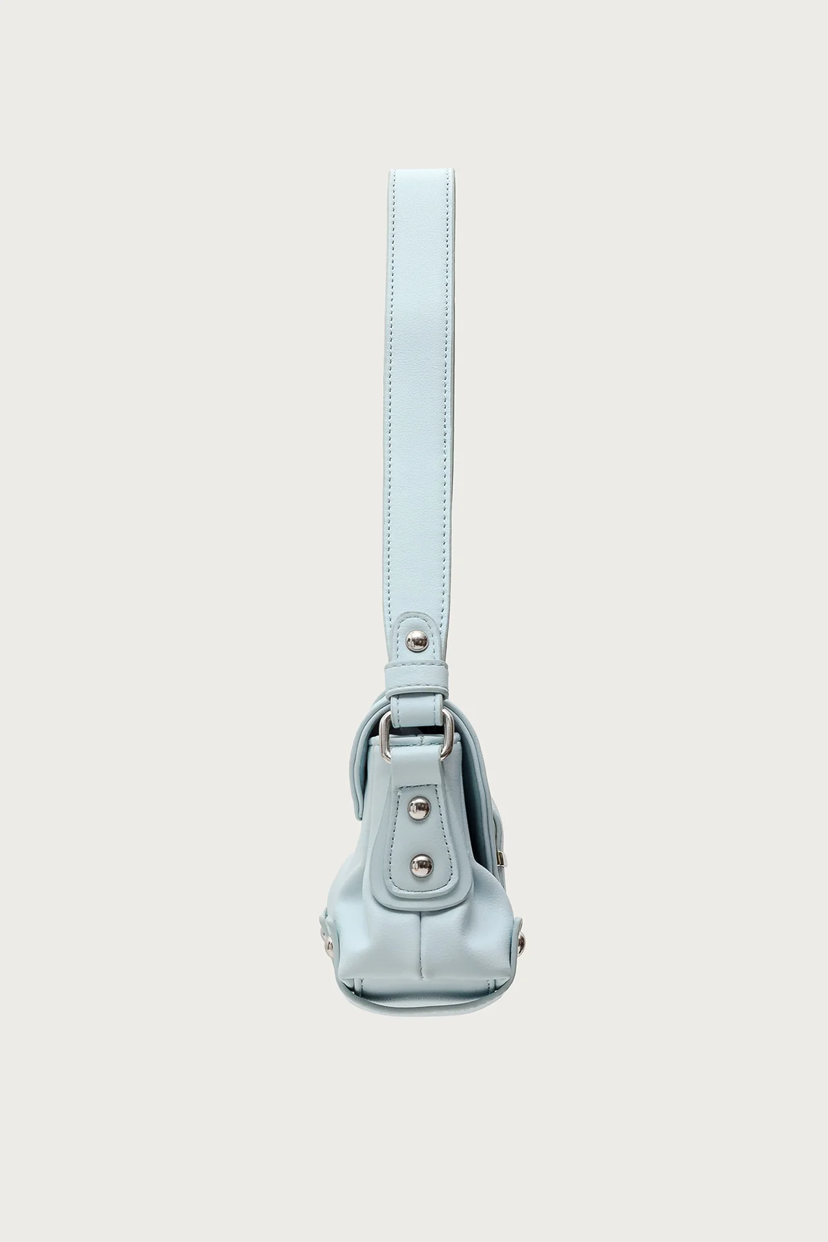 Flirty Faux Leather Shoulder Bag - Image 4