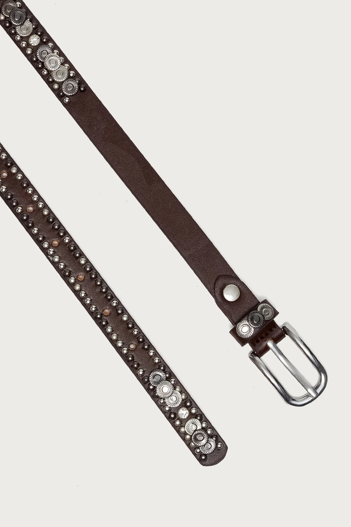 Get Studded Faux Leather Belt - Image 3