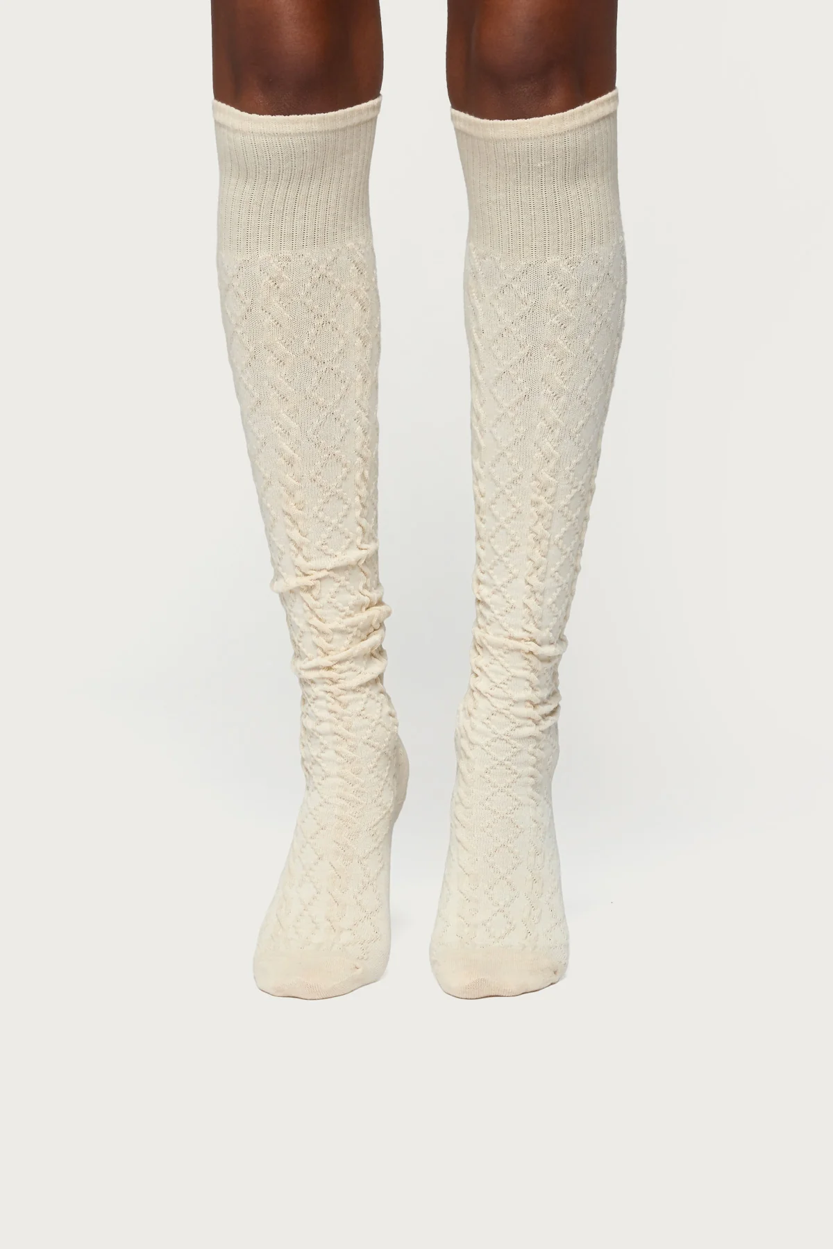Cable Knit Socks - Image 3