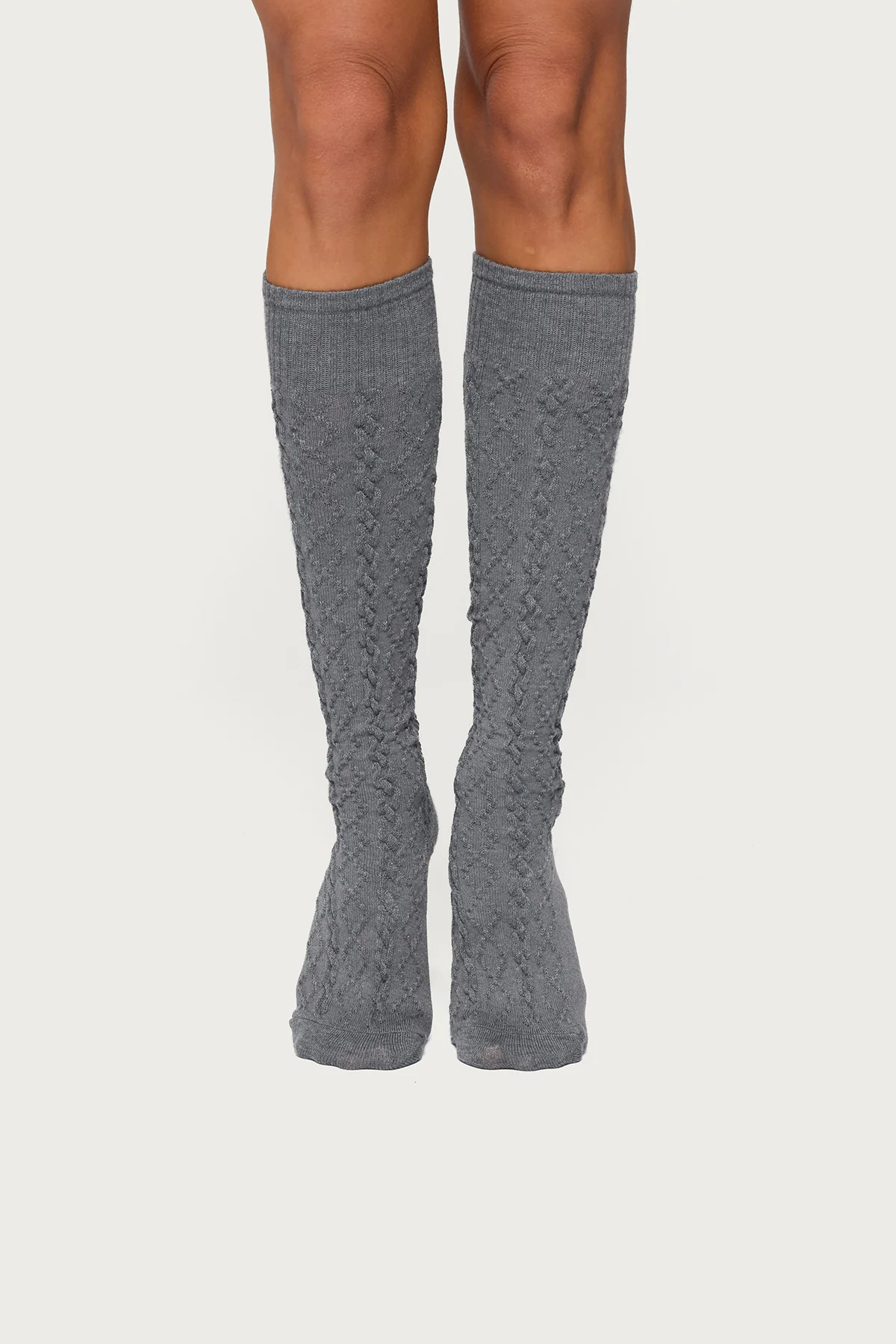 Cable Knit Socks - Image 3