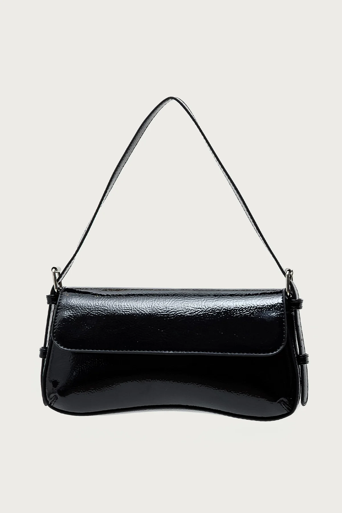 Red Carpet Faux Patent Leather Bag - Image 2