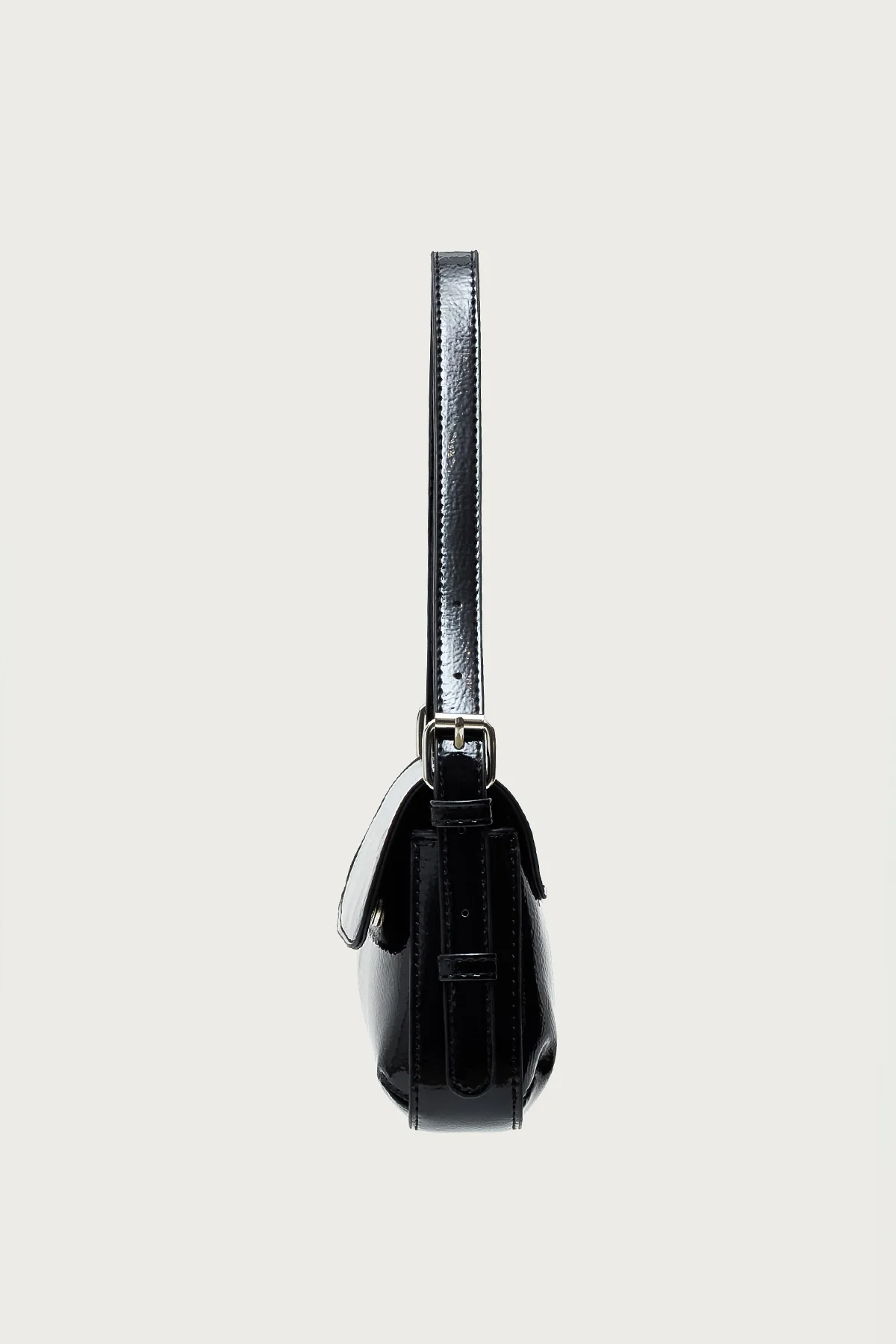 Red Carpet Faux Patent Leather Bag - Image 3