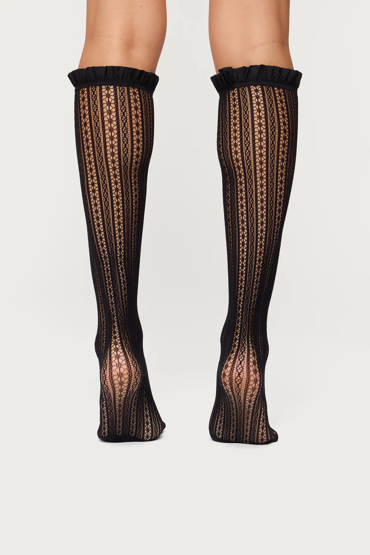 Sheer Lace Socks - Image 4
