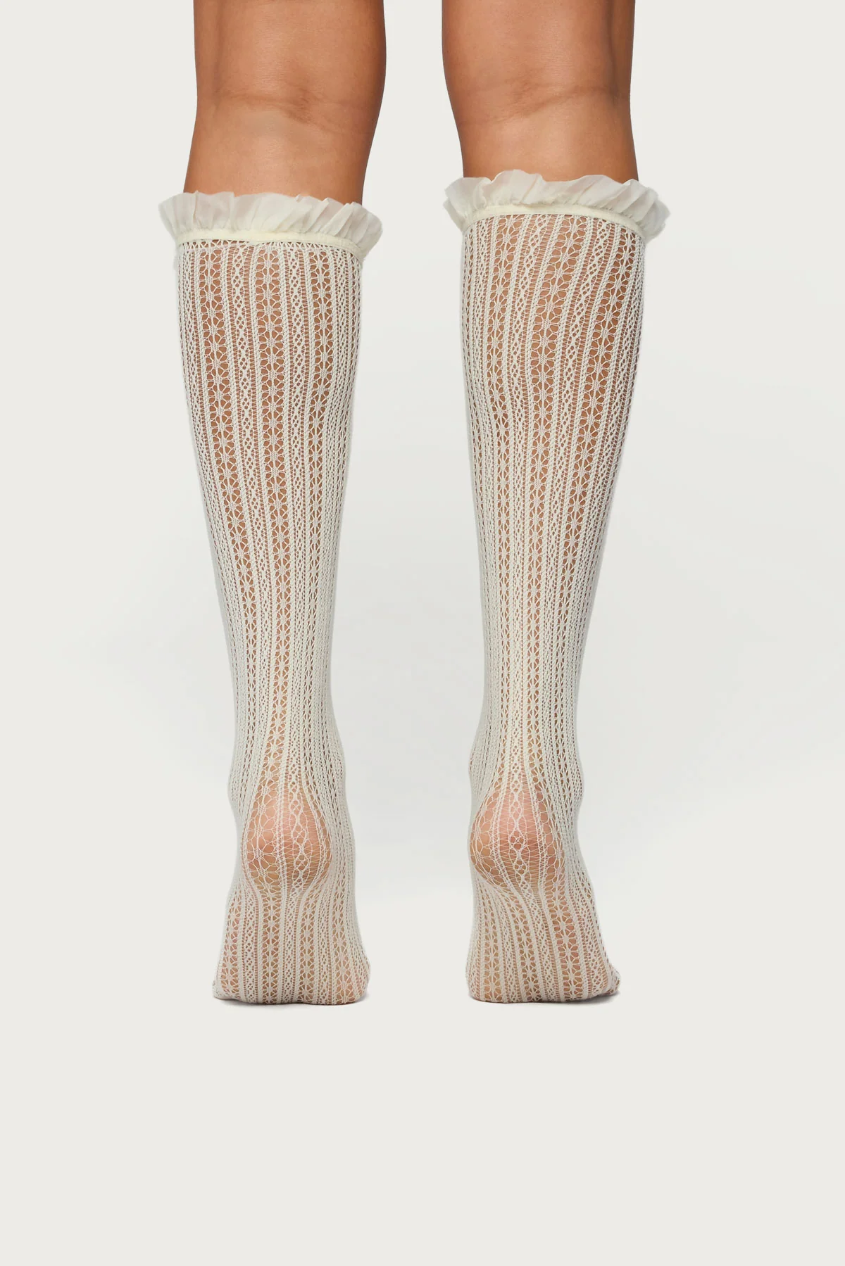 Sheer Lace Socks - Image 5
