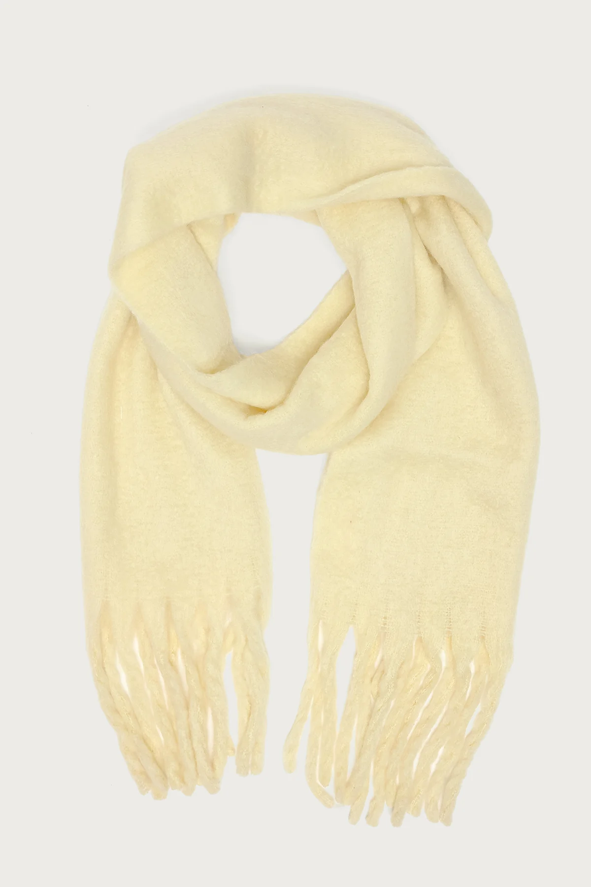 Fringed Chunky Scarf - Image 2