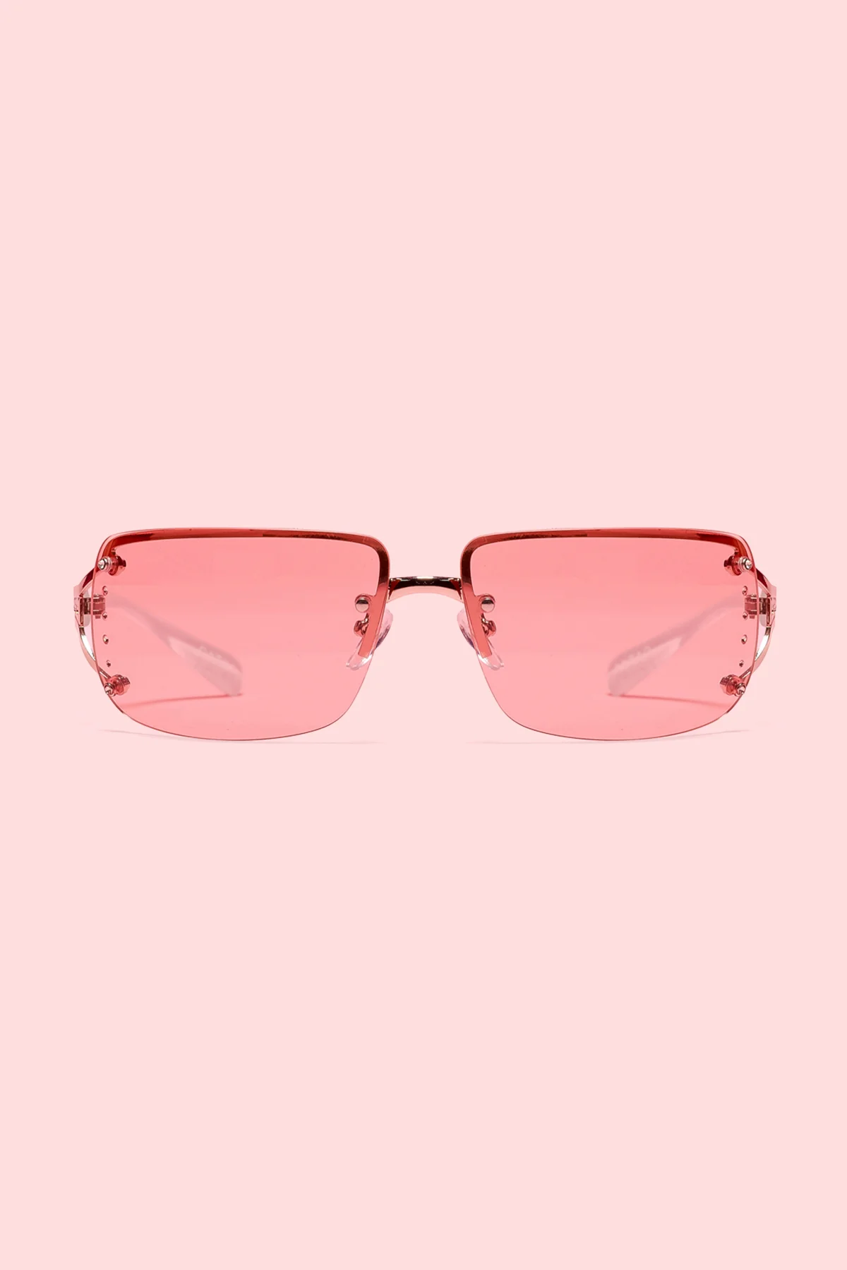 Barbie™ Rhinestone Rectangle Sunglasses - Image 2