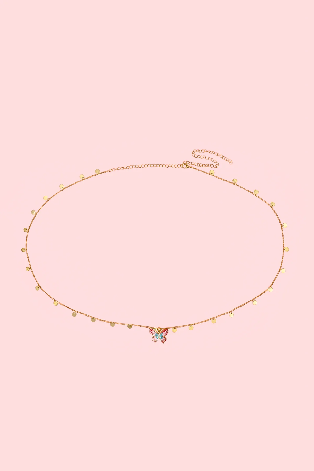Barbie™ Butterfly Sequin Belly Chain - Image 2
