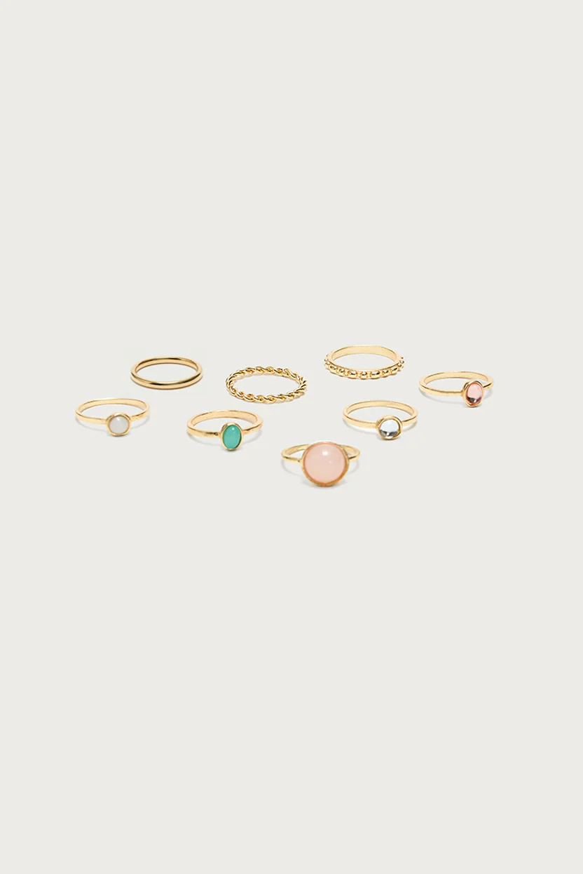 Dainty Gemstone Ring Pack - Image 2
