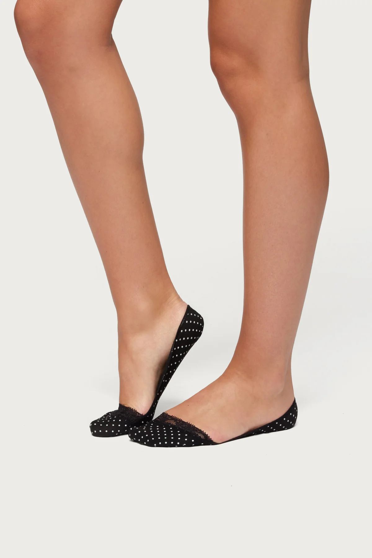 Lacey Polka Dot Socks