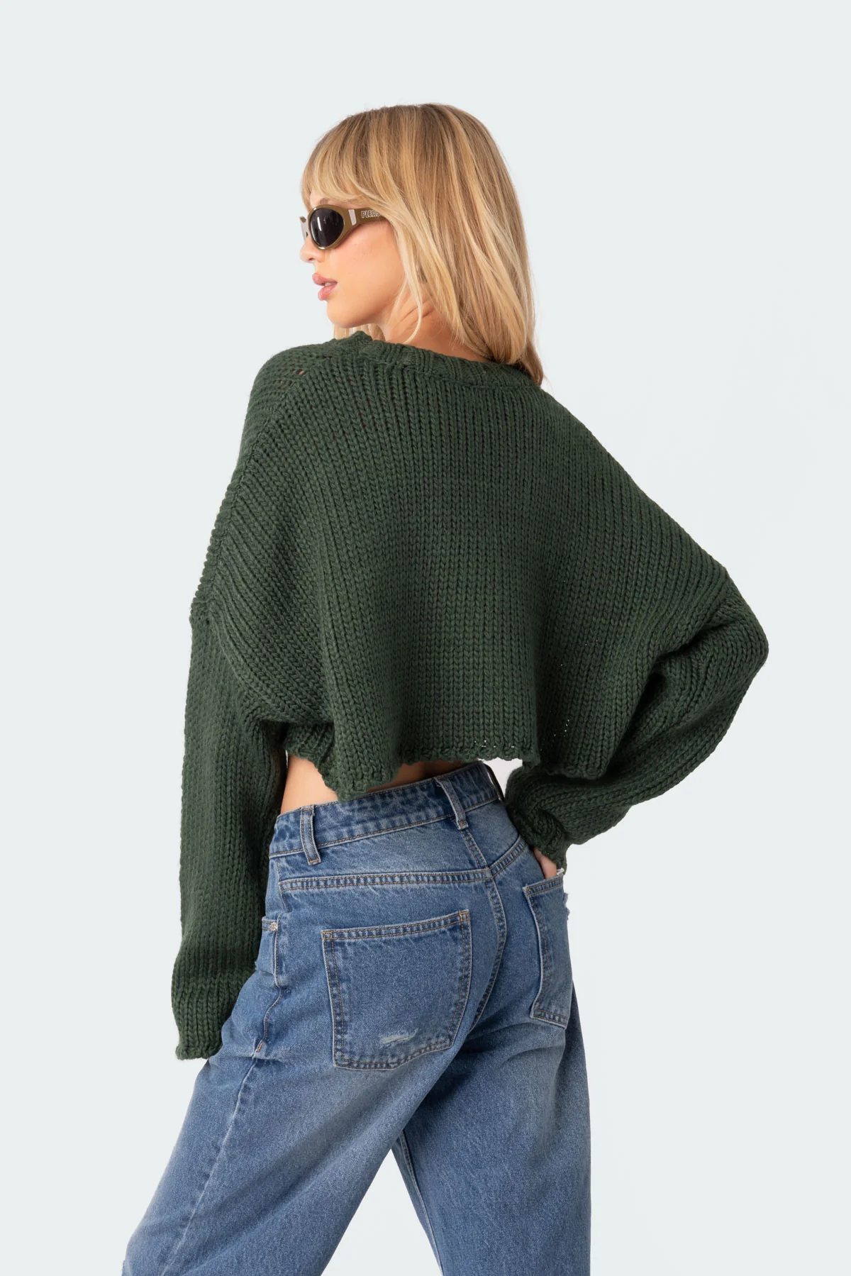 Mega Star Cropped Sweater - Image 4