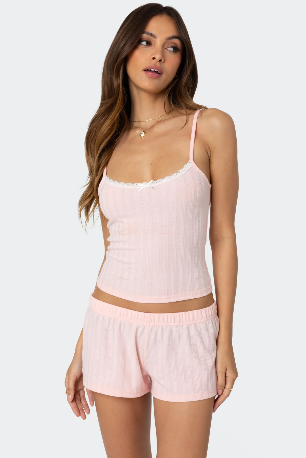 Irene Pointelle Tank Top