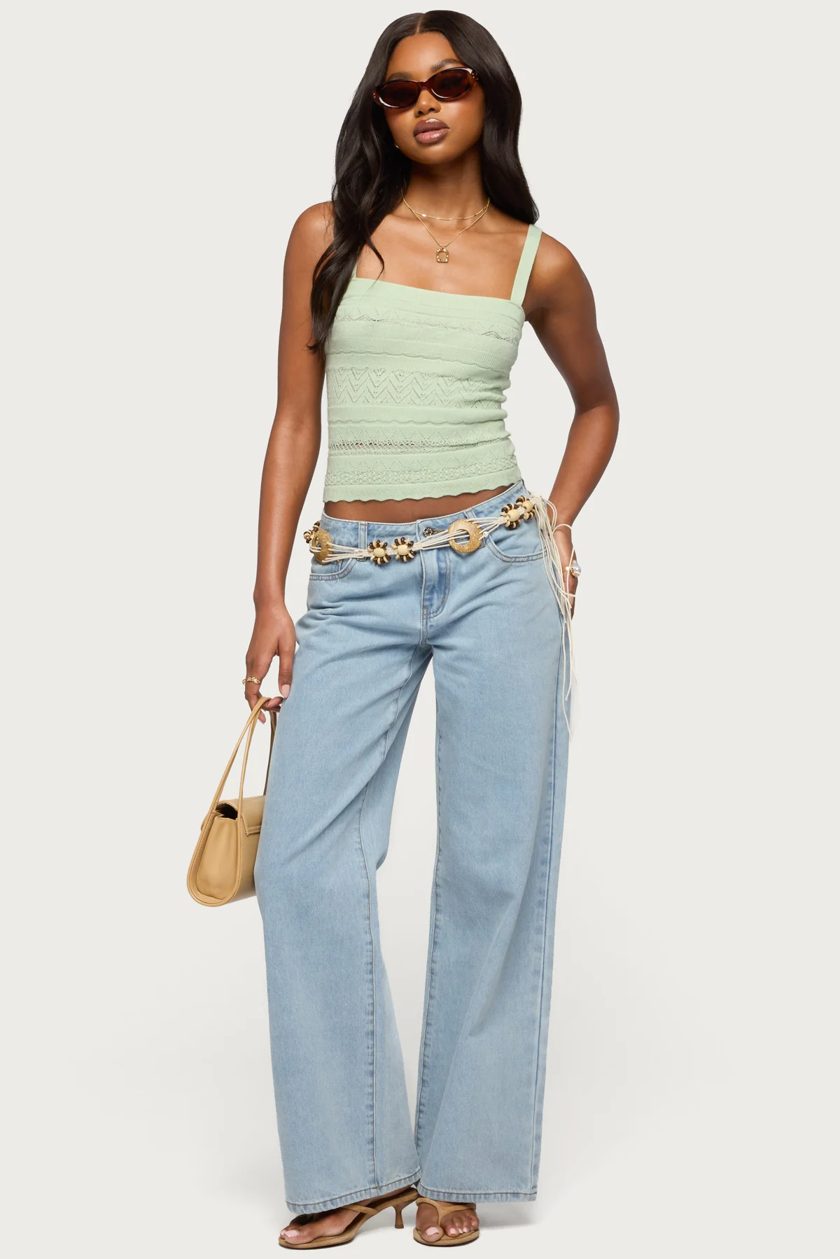 Tall Raelynn Washed Low Rise Baggy Jeans