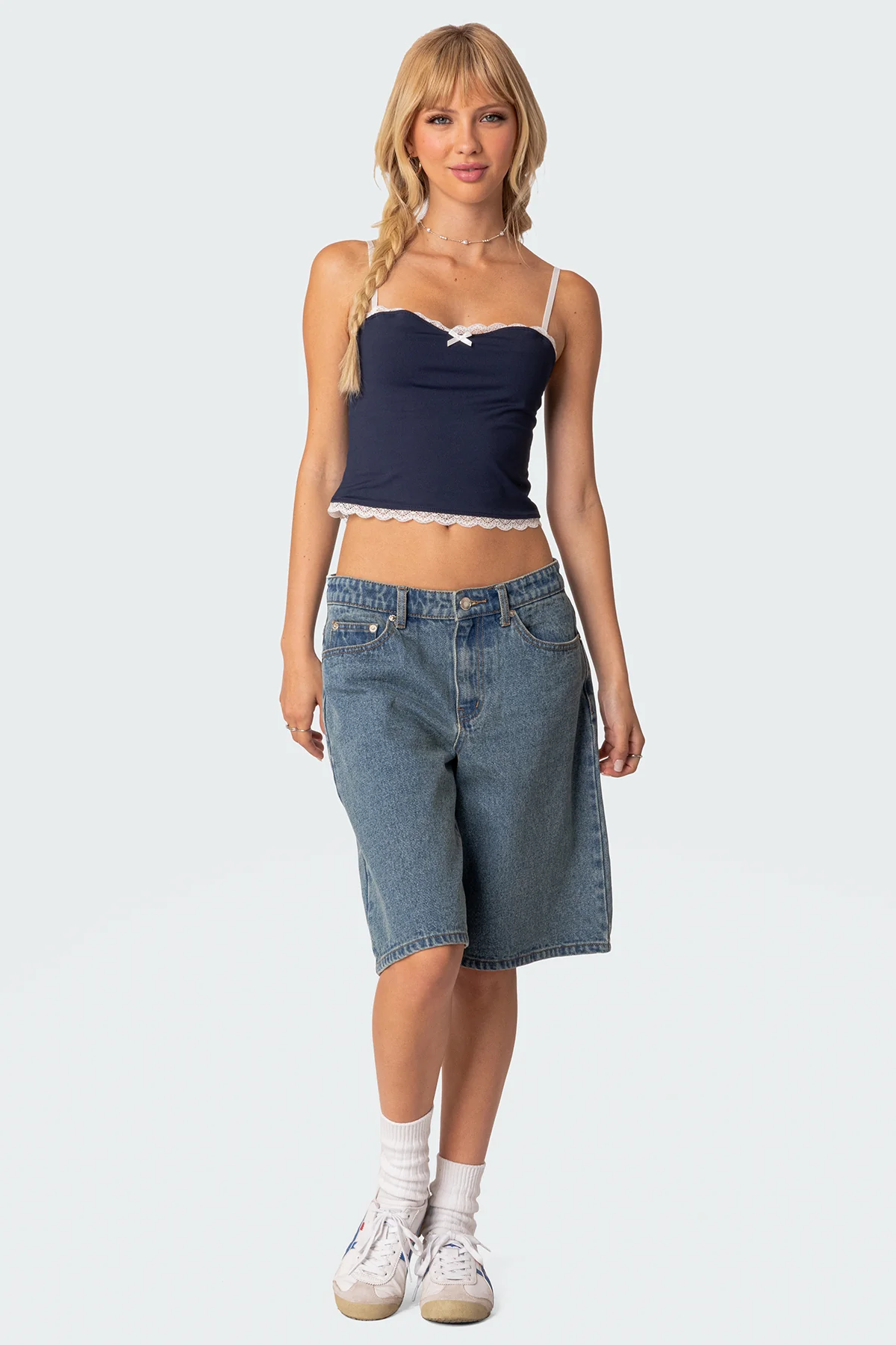 Alara Lace Trim Tank Top - Image 2