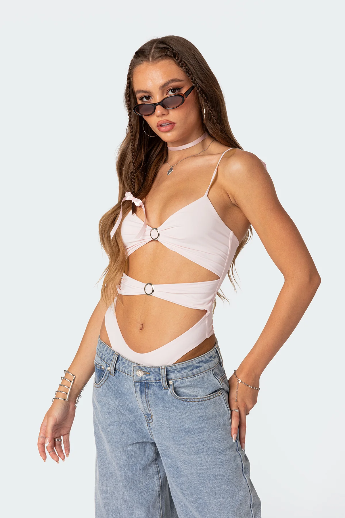 Amethyst Cut Out Bodysuit - Image 3