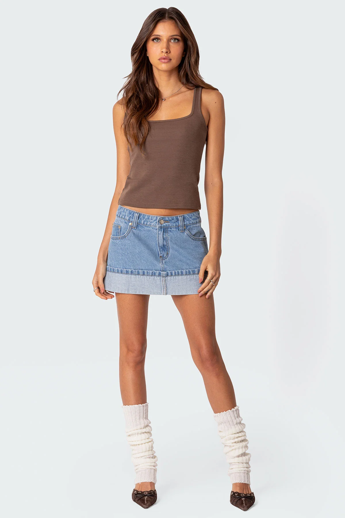 Square Neck Tank Top - Image 5