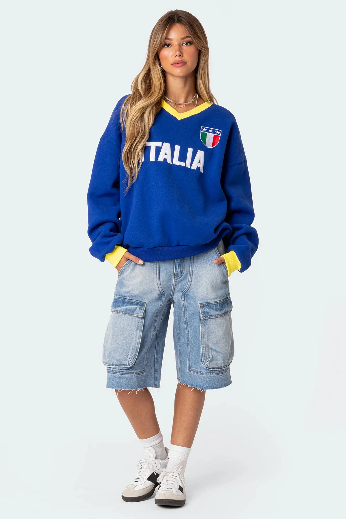 Italy Oversized Sweatshirt - Image 2