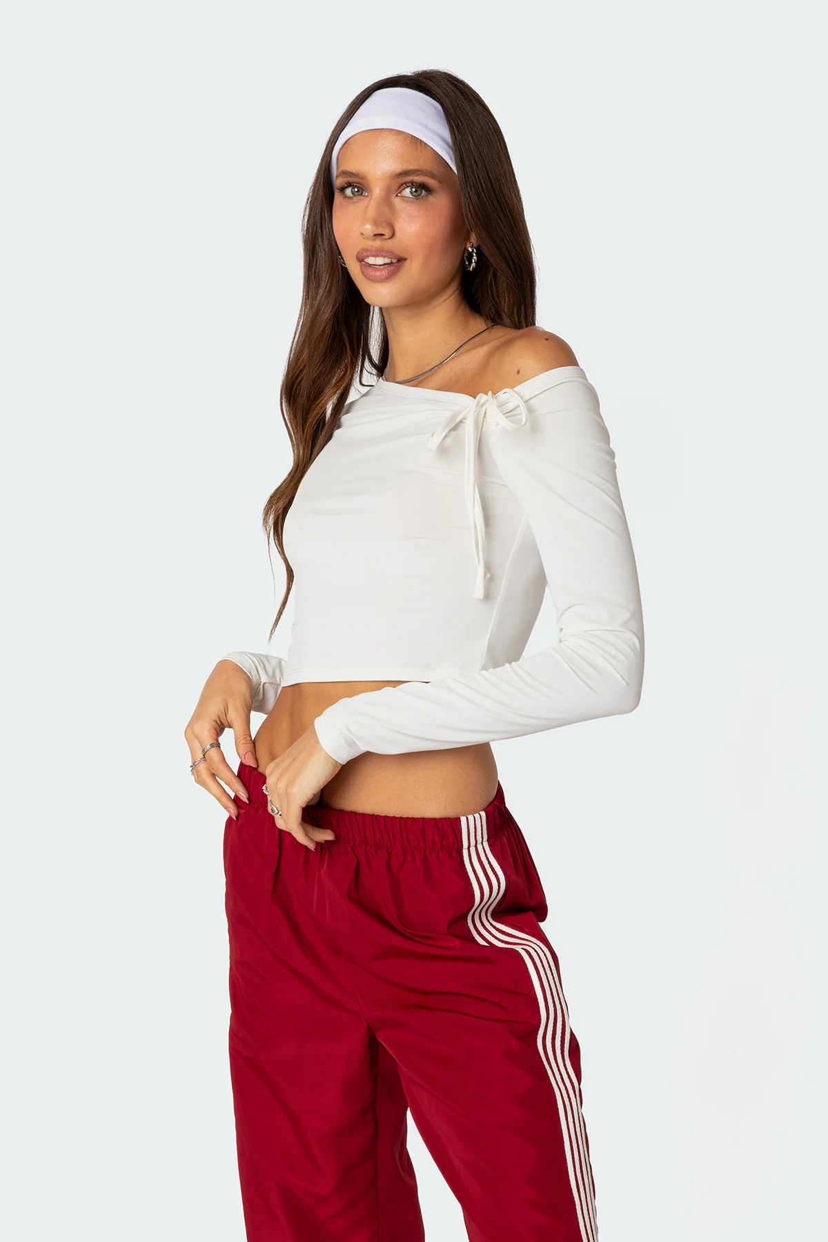 Winona Asymmetric Tie Top - Image 3