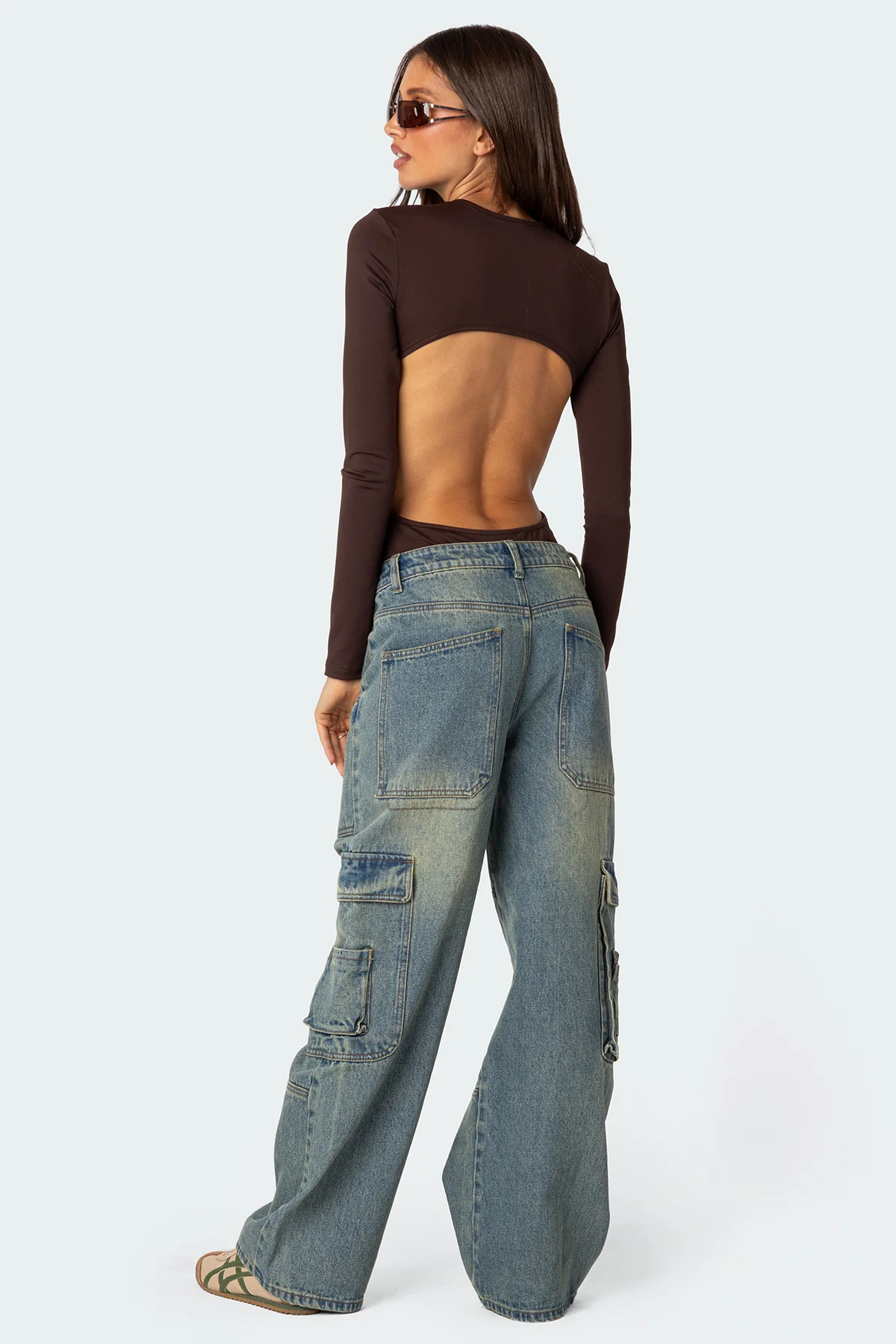 Neta Back Cut Out Bodysuit - Image 5
