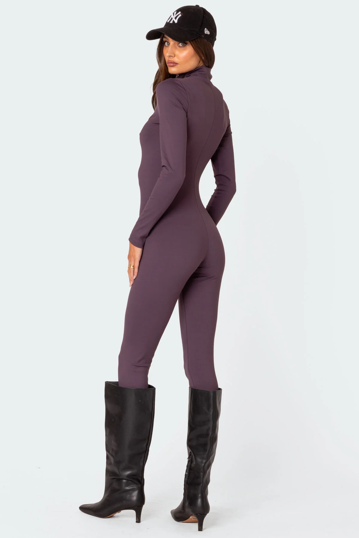 She'S Snatched High Neck Jumpsuit - Image 5