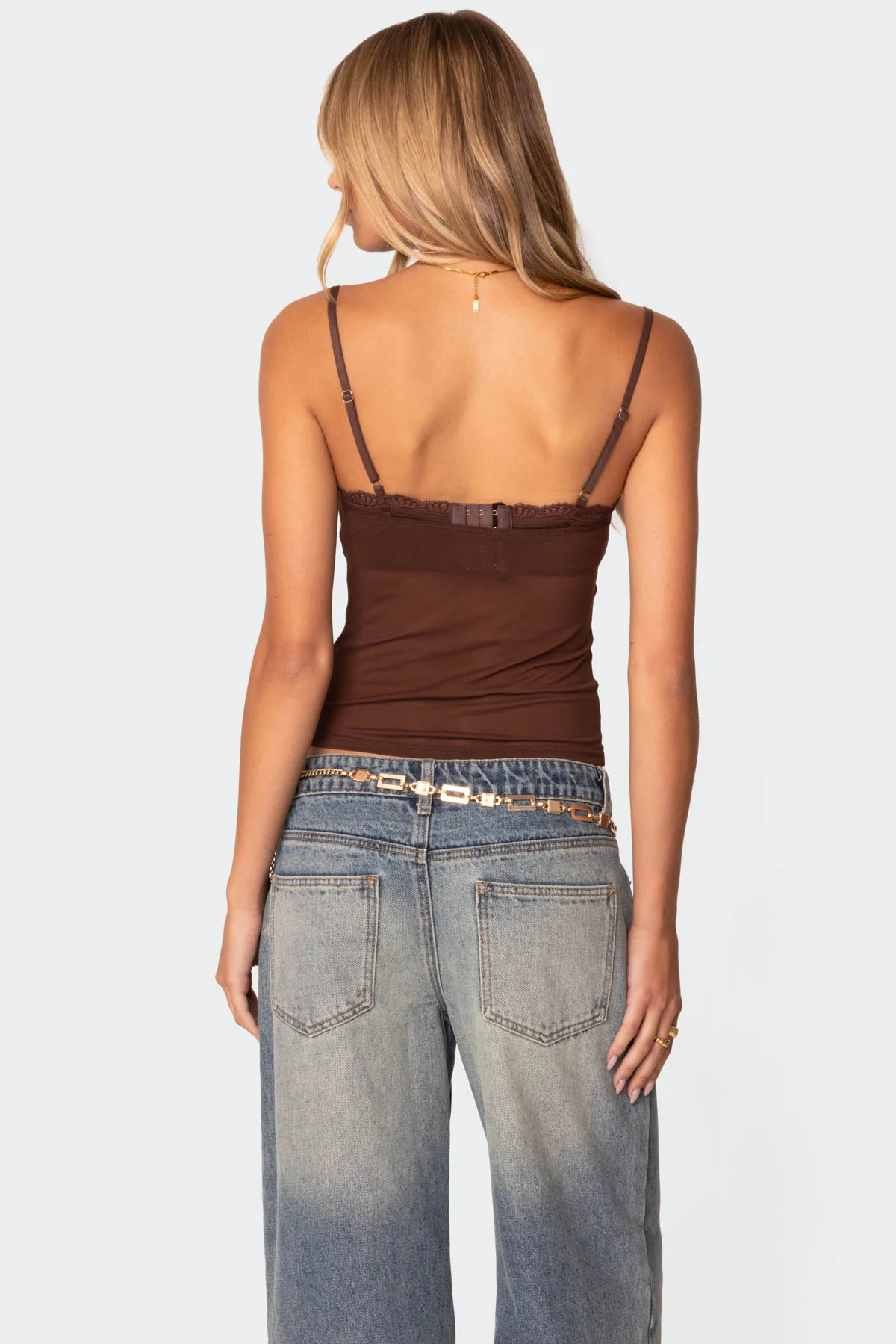 Elina Sheer Mesh Bra Top - Image 4