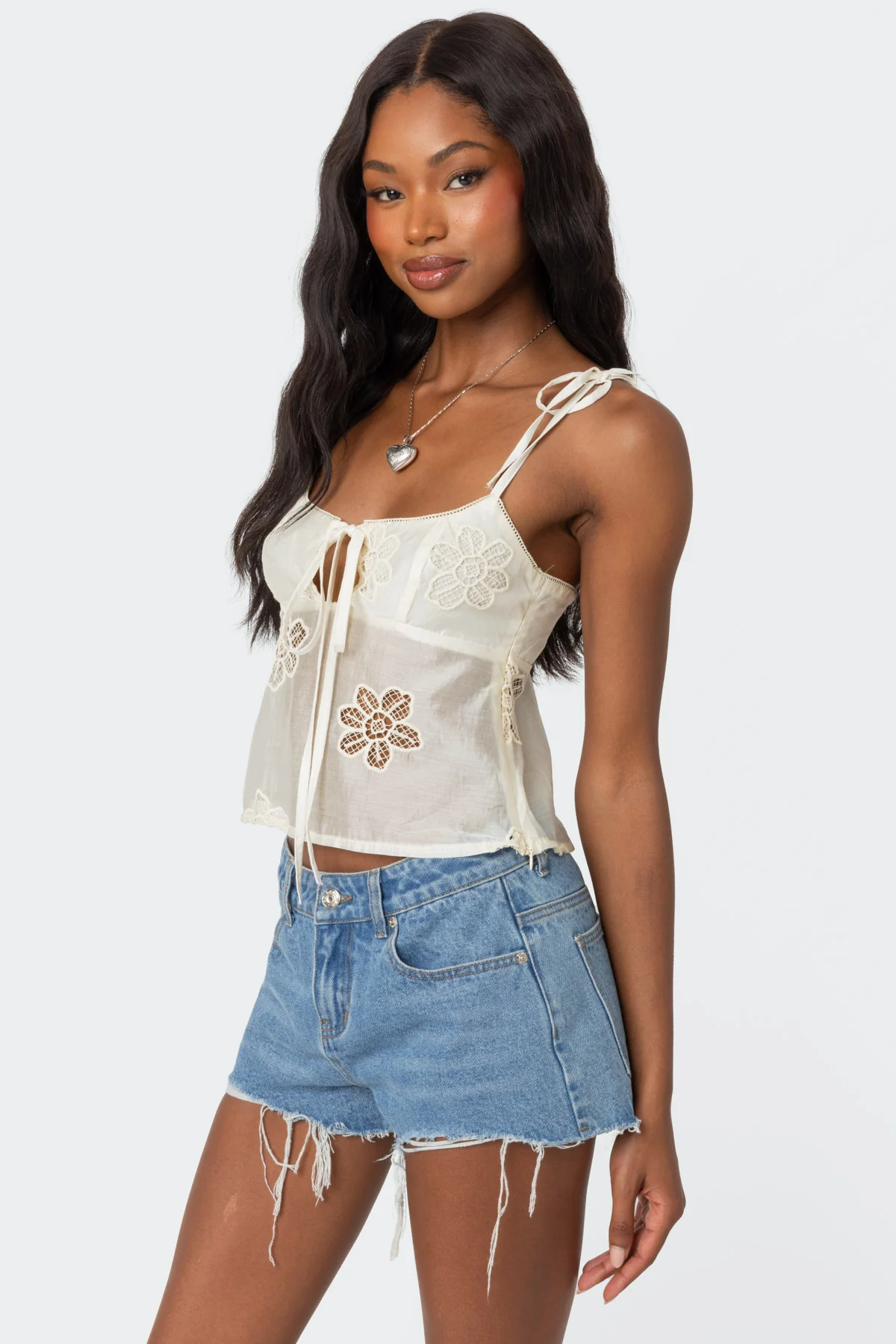 Airy Embroidered Top - Image 3