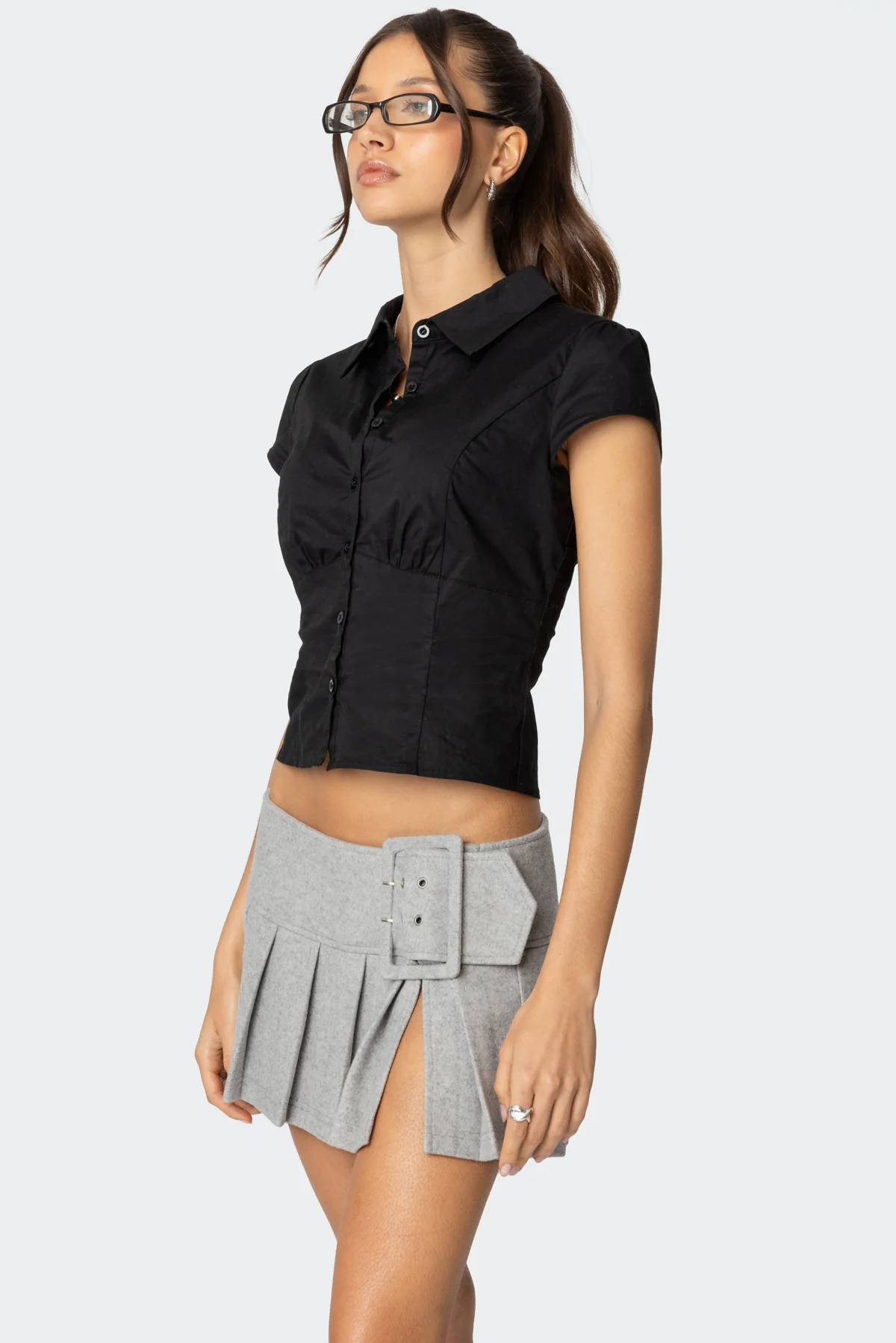 Massie Tailored Button Up Shirt - Image 3