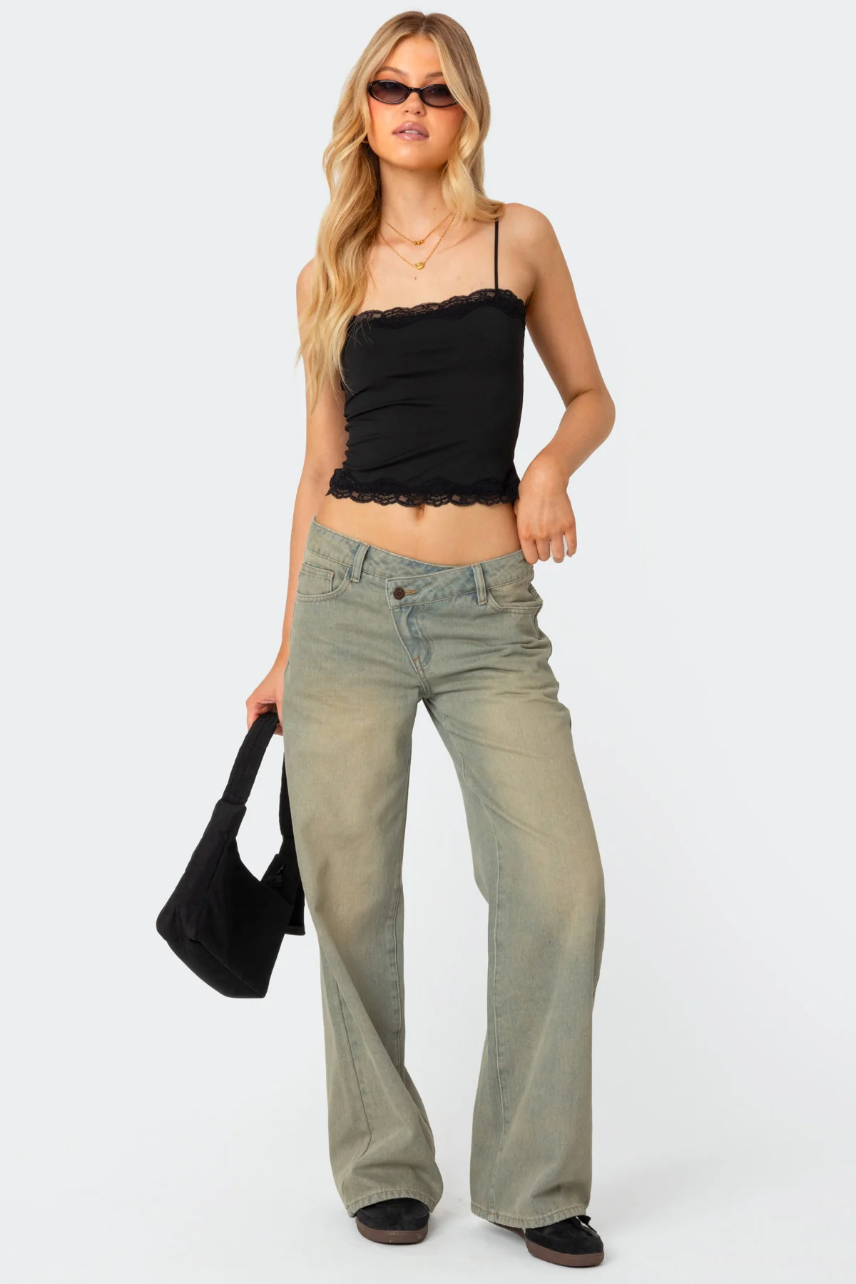 Cruella Lace Trim Tank Top - Image 2