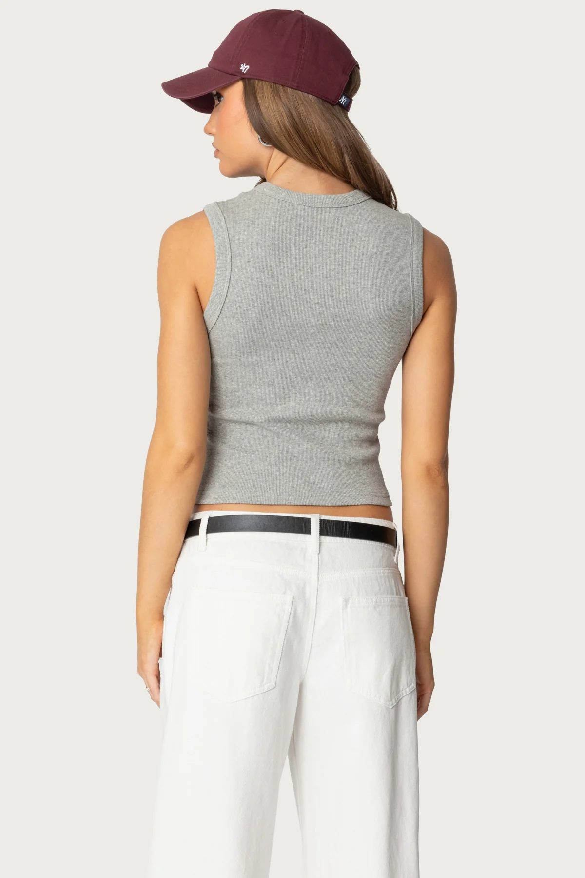 Basel Button Up Tank Top - Image 5