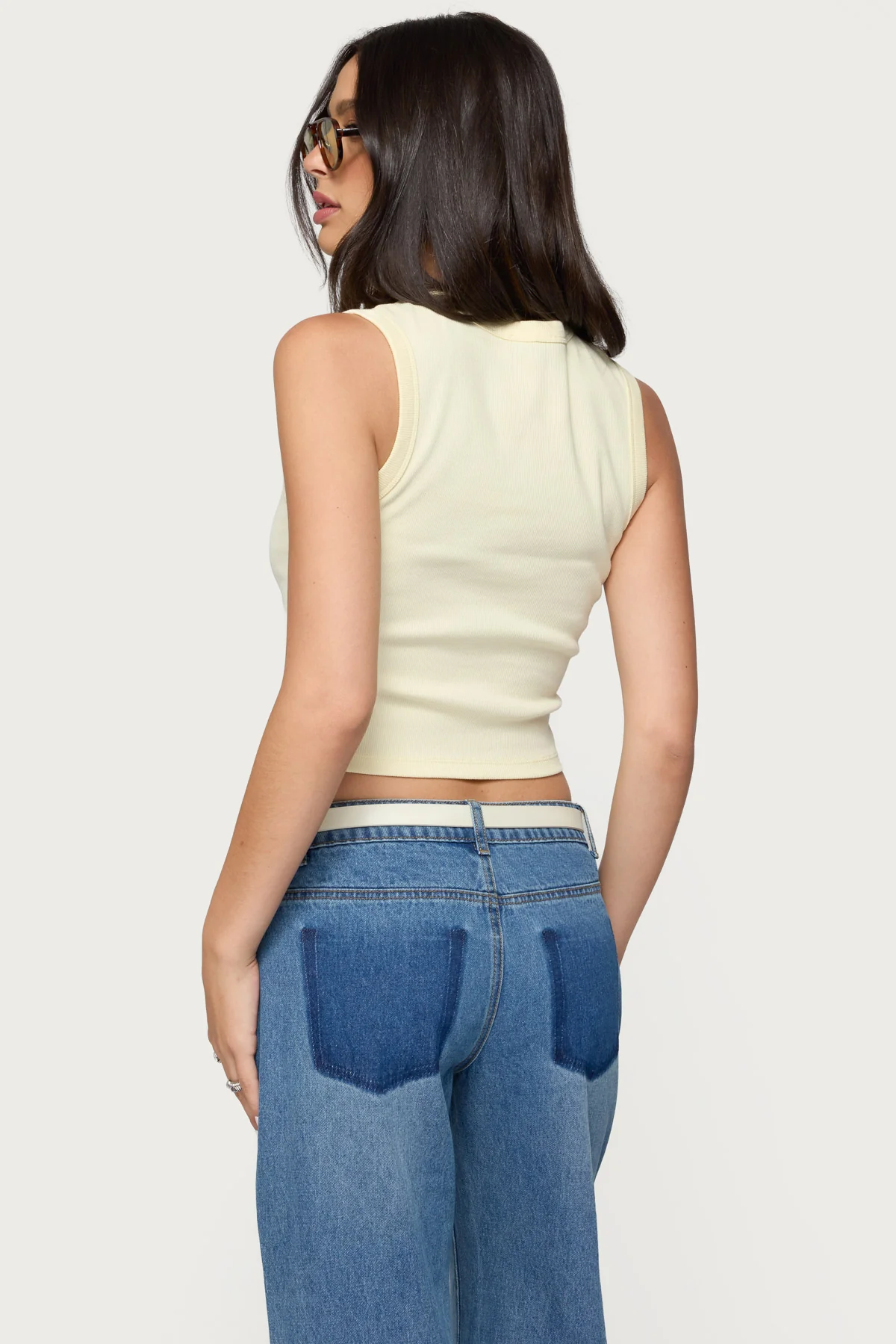 Basel Button Up Tank Top - Image 5