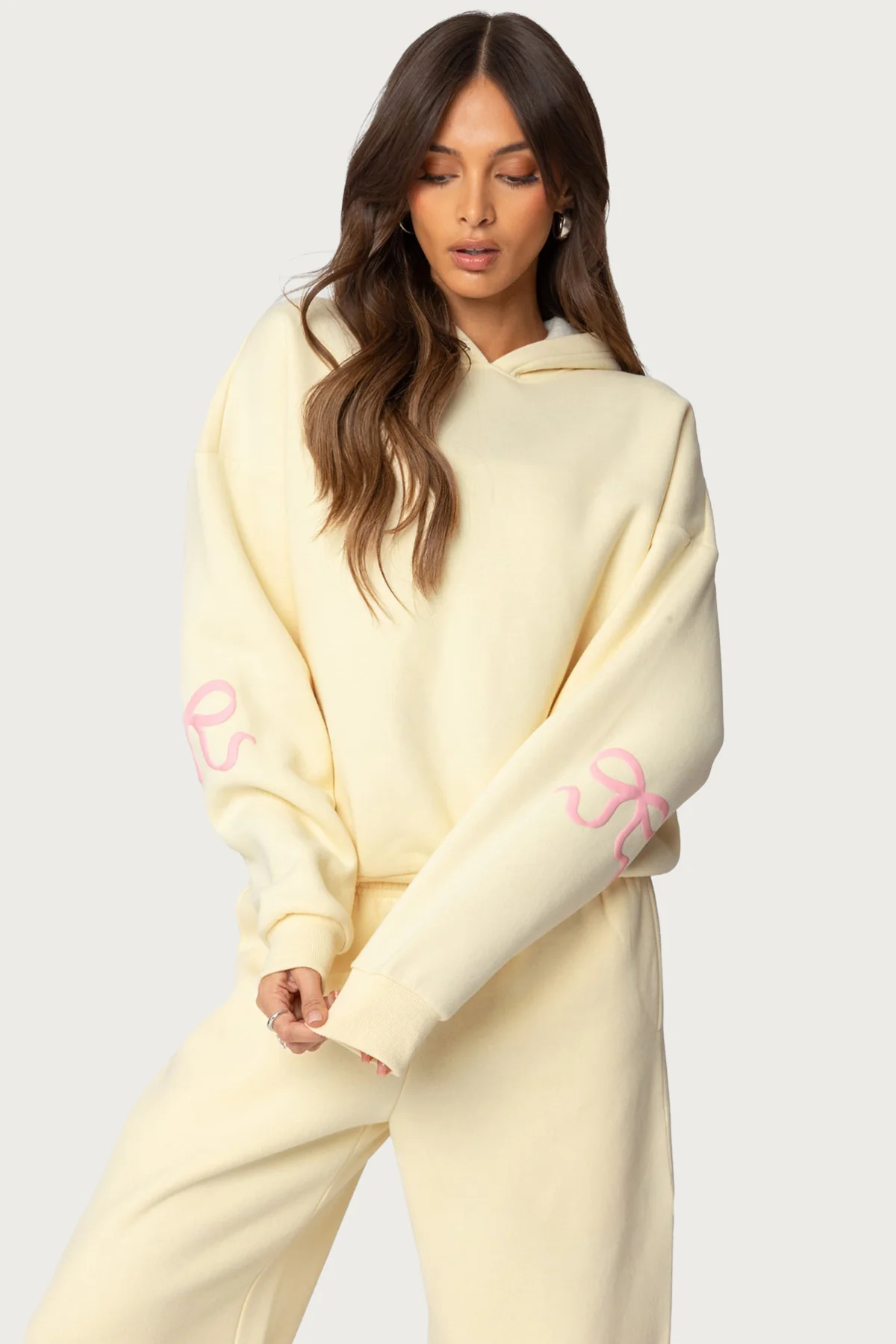 Bonney Bow Detail Hoodie