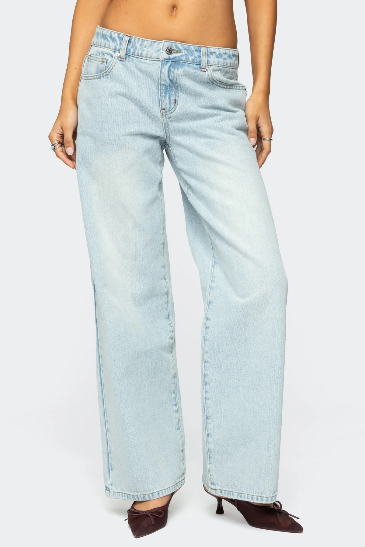 Ace Low Rise Baggy Jeans - Image 2