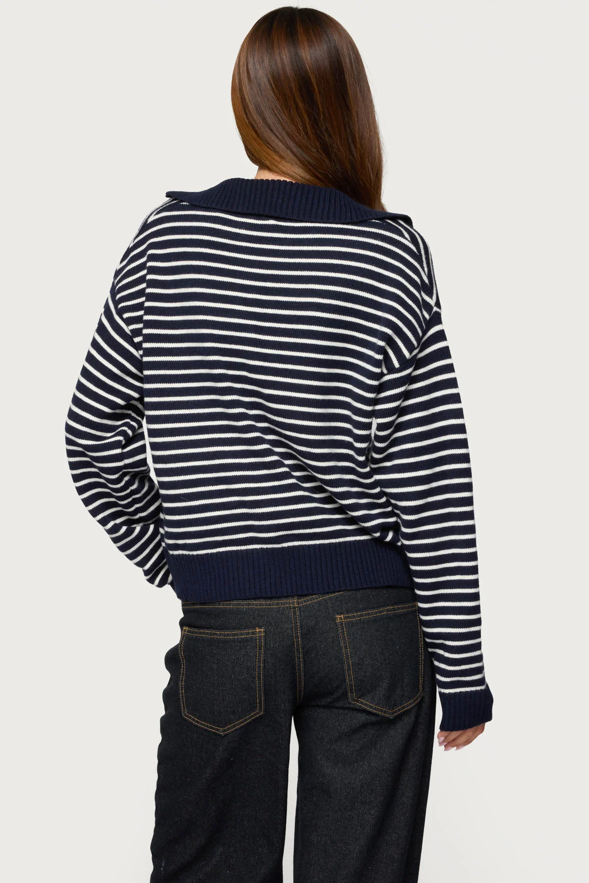 Copenhagen Oversized Striped Sweater - Image 5