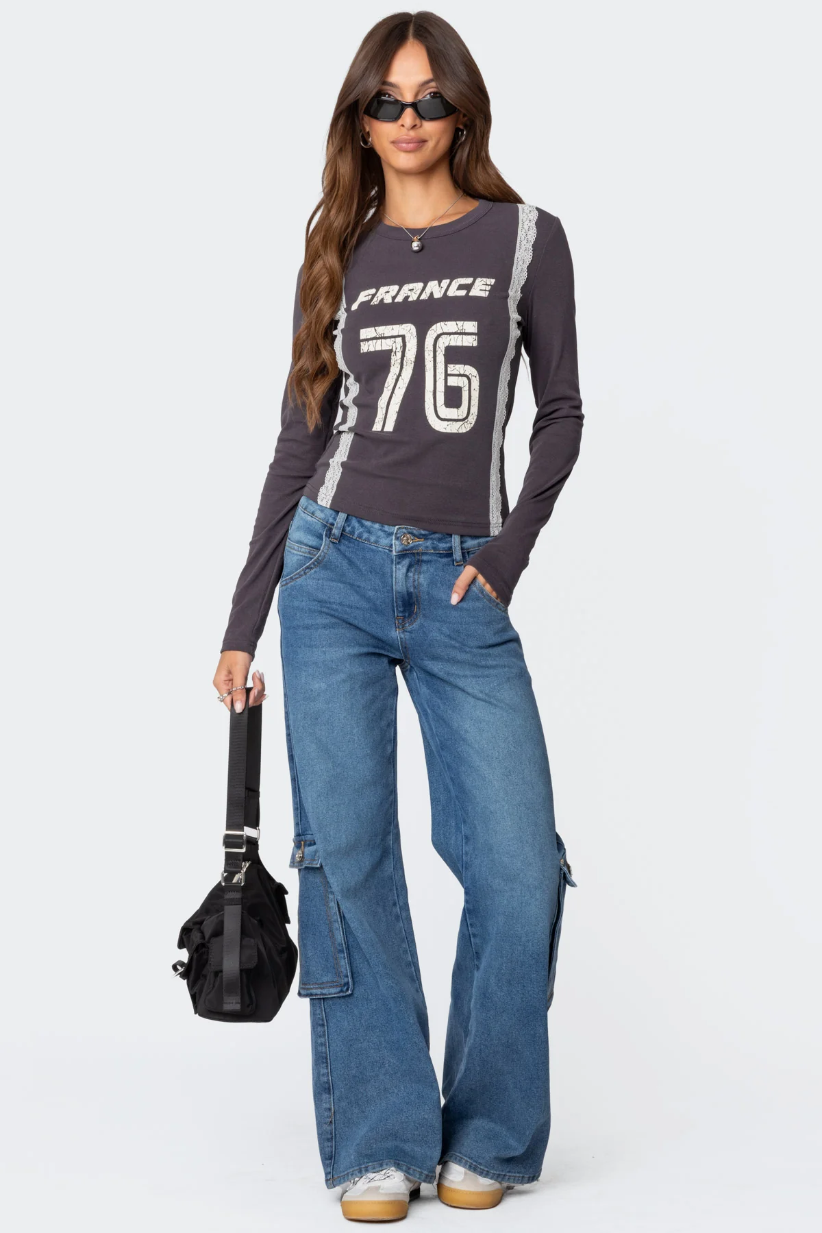 Frenchy Long Sleeve T Shirt - Image 2