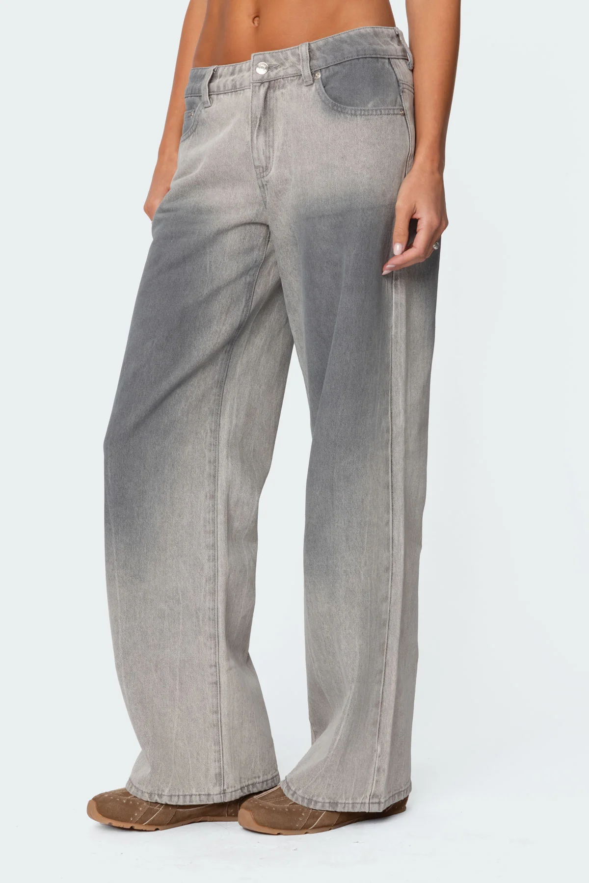 Joe Washed Low Rise Baggy Jeans - Image 4