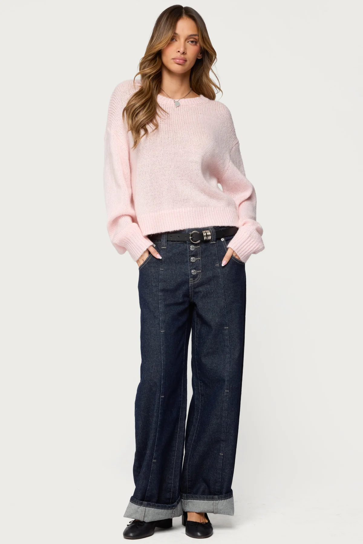 Kyrah Oversized Knit Sweater - Image 2