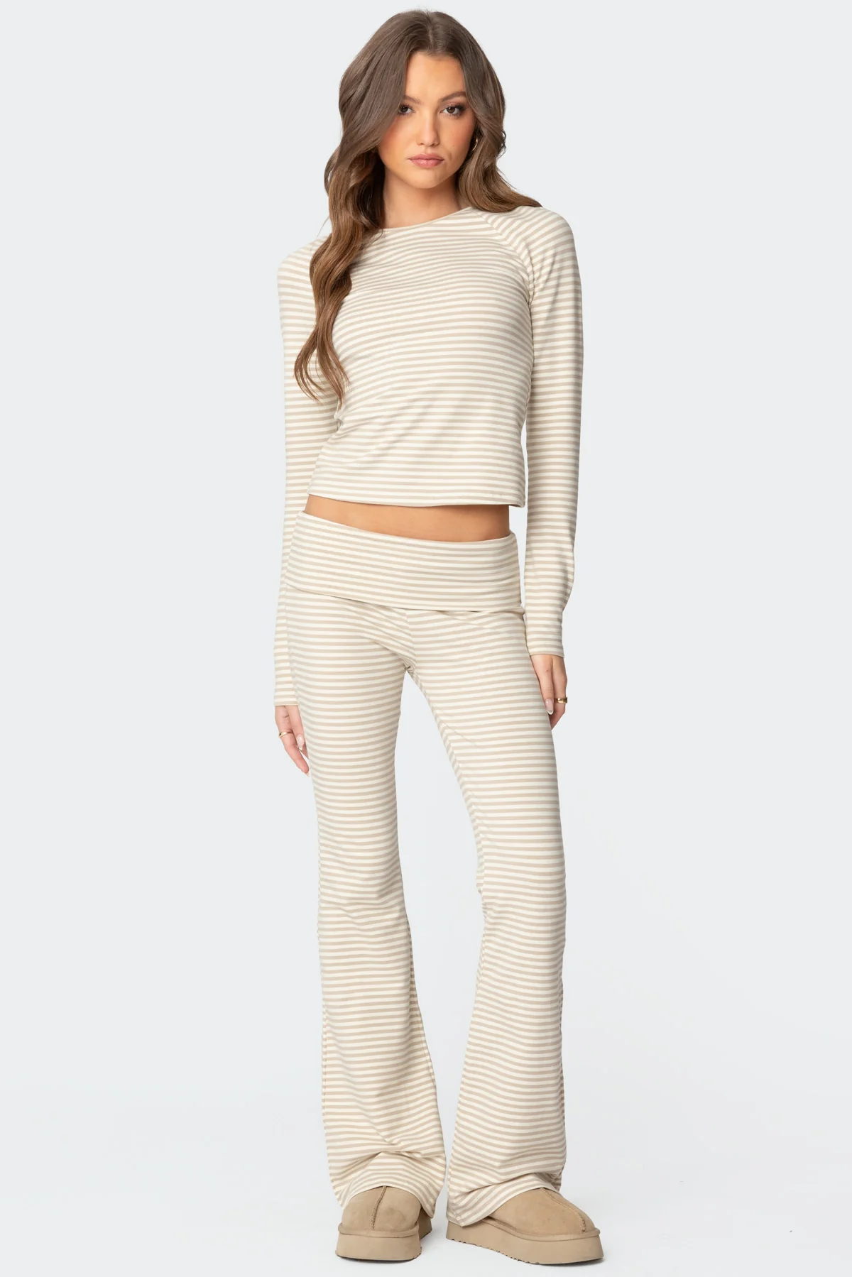 Kaeli Stripey Long Sleeve T Shirt - Image 2