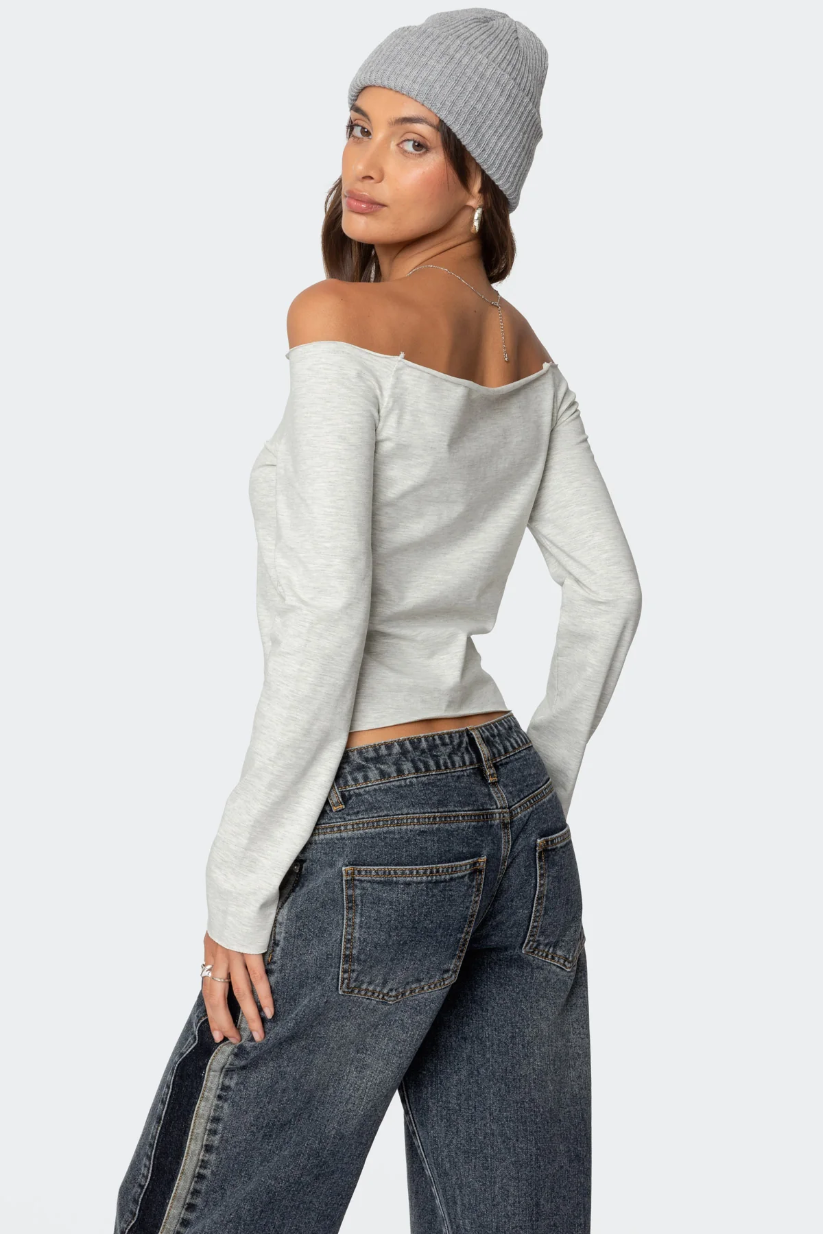Aspen Ski Club Off Shoulder Top - Image 5