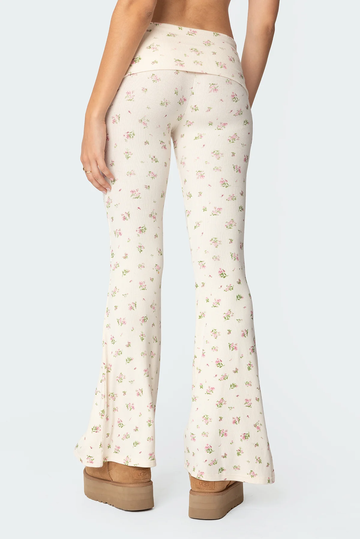 Bloom Baby Fold Over Flared Leggings - Image 5