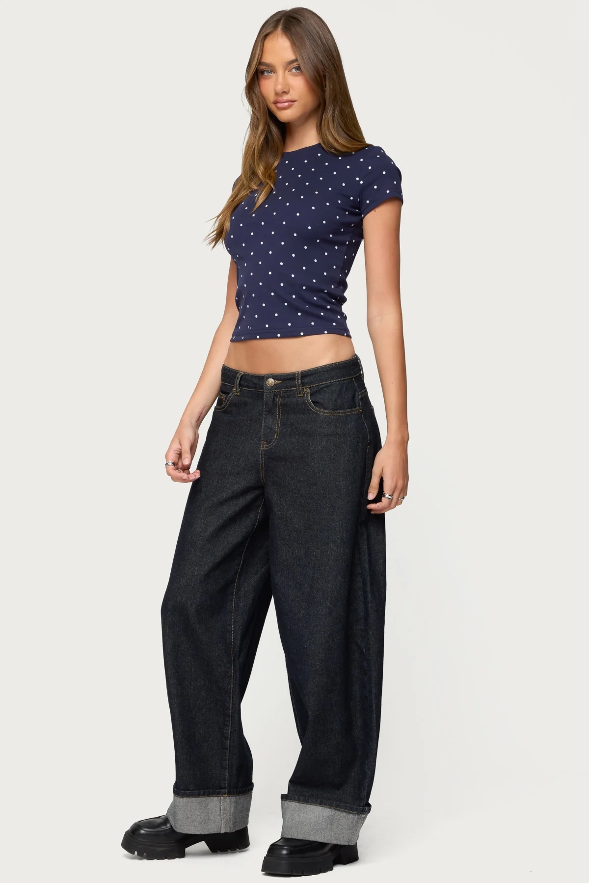 Lorenzo Polka Dot T Shirt - Image 4