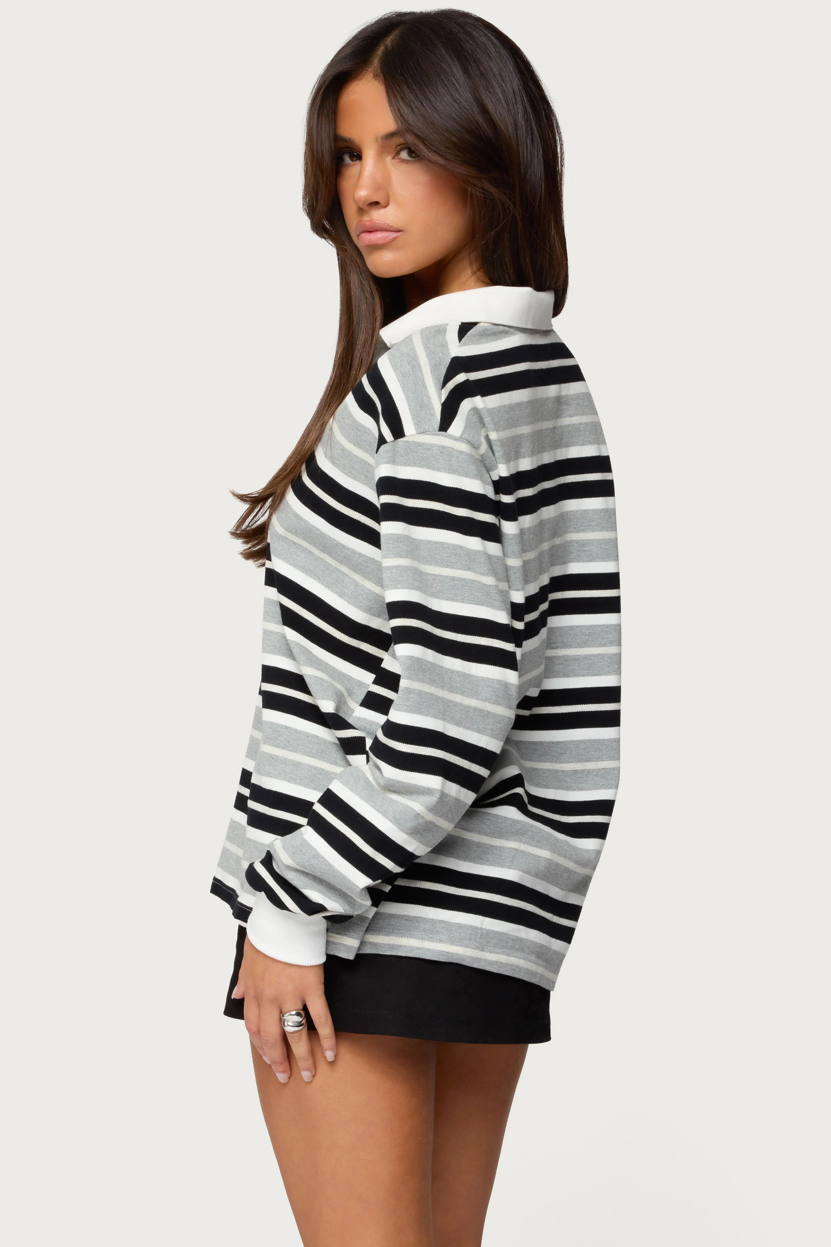 Renya Striped Rugby Shirt - Image 5