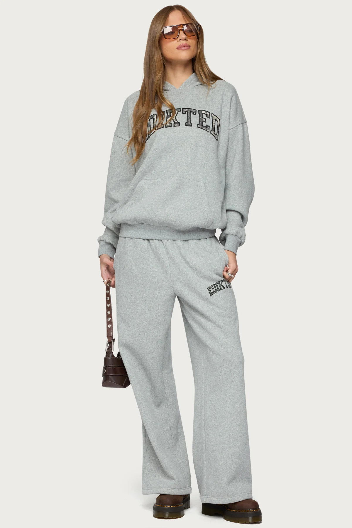 Camo Crush Edikted Oversized Hoodie - Image 2
