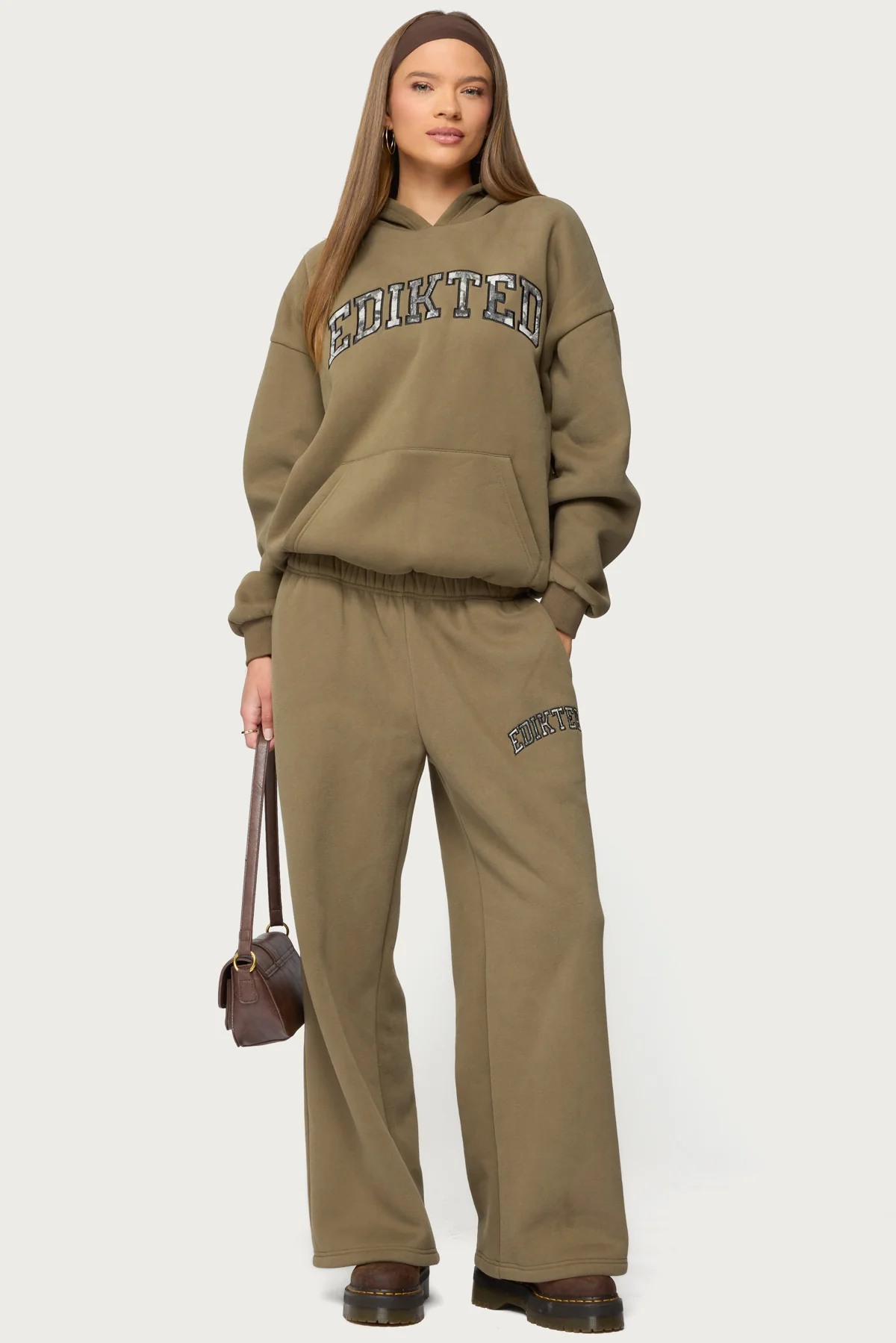 Camo Crush Edikted Oversized Hoodie - Image 2