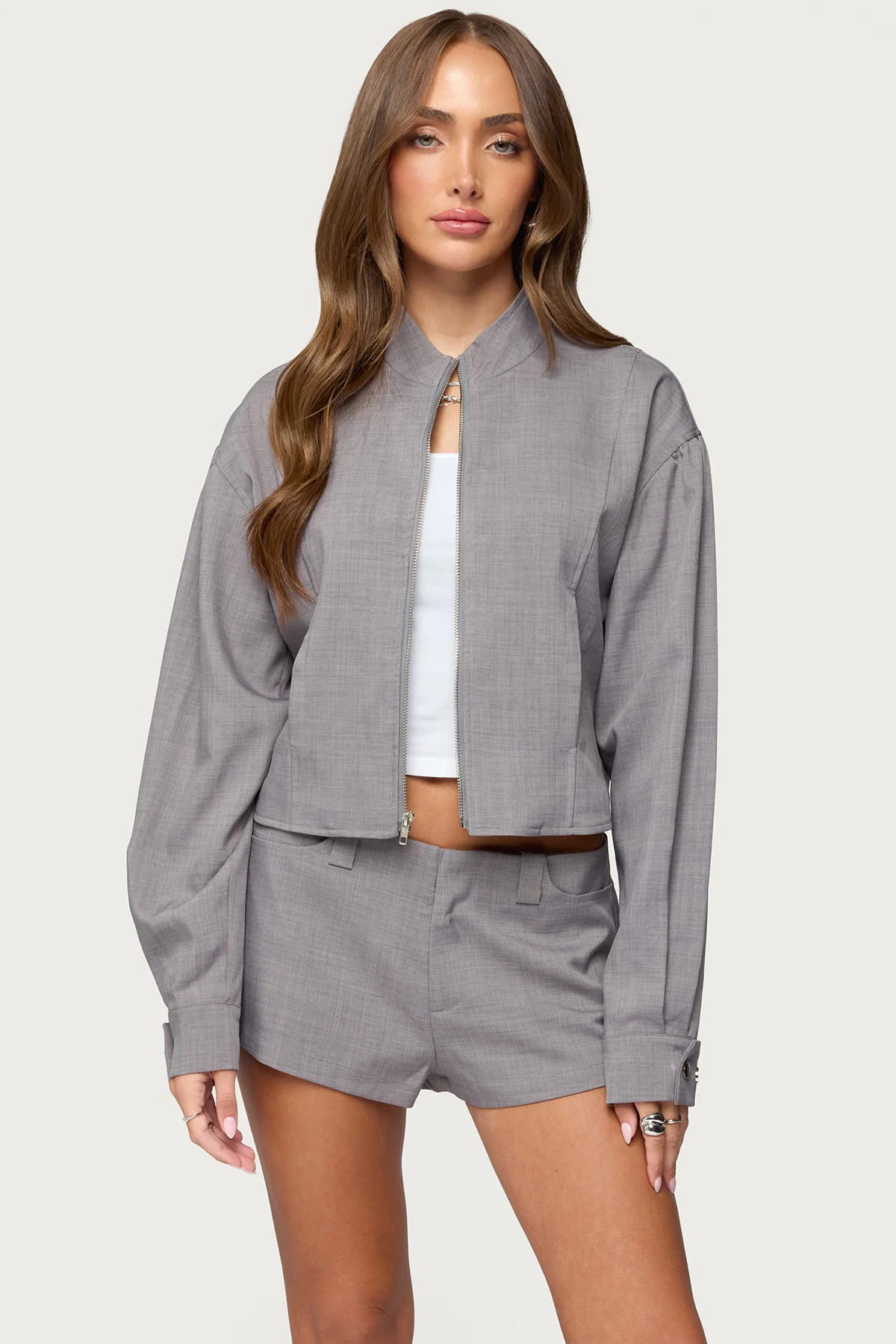 Roshelle High Neck Jacket