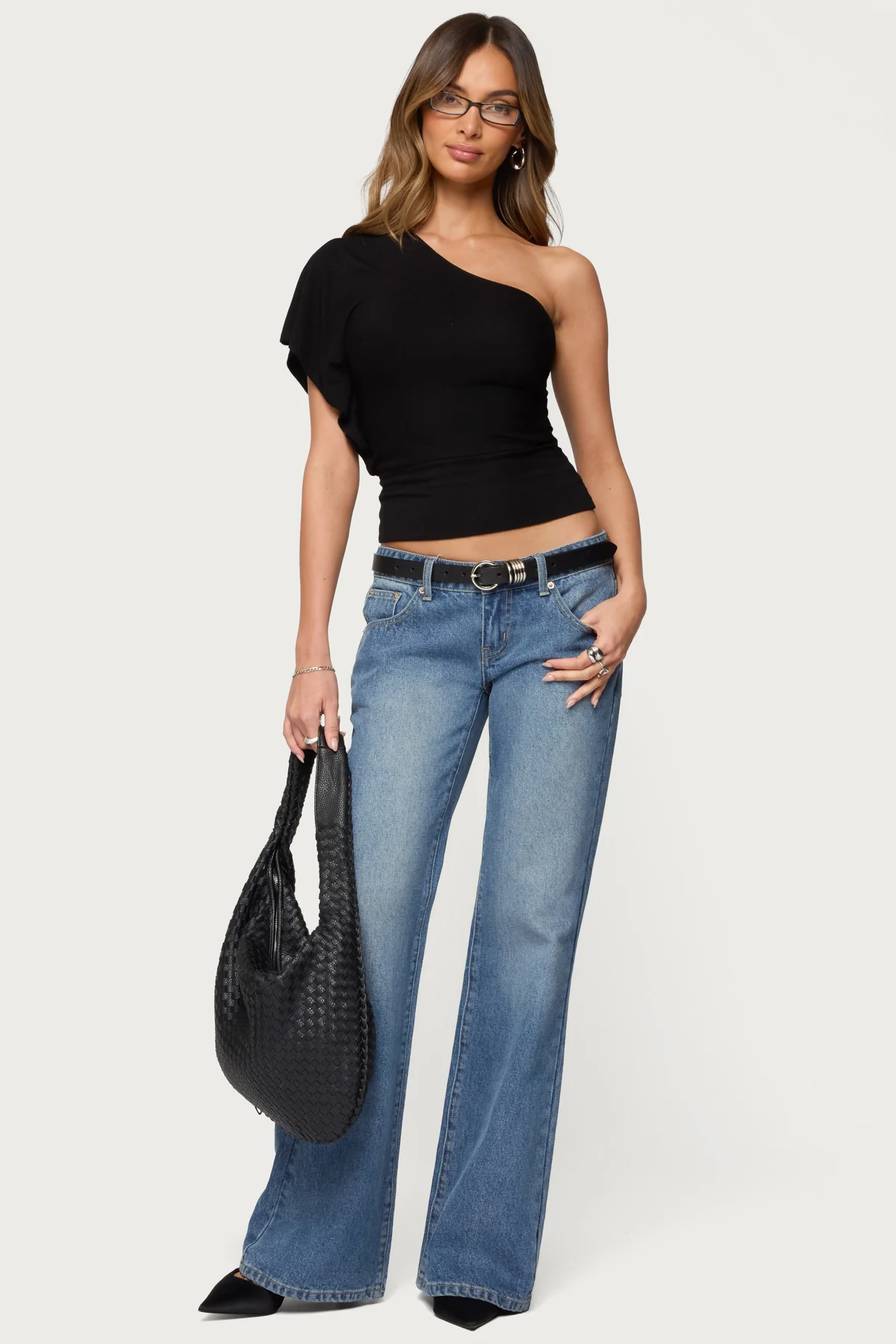 Asymmetric One Shoulder Top - Image 2